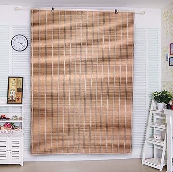 TcLpvc Only Wood Natural 5/7 ft Special Bamboo With Wooden Roller For All India Choice - Blind Wooden Curtains For Balcony - Windows - Indoors - Door - Home - Office - Hotel - Resorts Blinds - Shades - Screens - Patio Umbrellas - Canopies - Shade - Sunscreen Fabric - Screens - Protection - Balcony Privacy - Protective Screens - Window Blind Curtain PRODUCT CODE - 1213