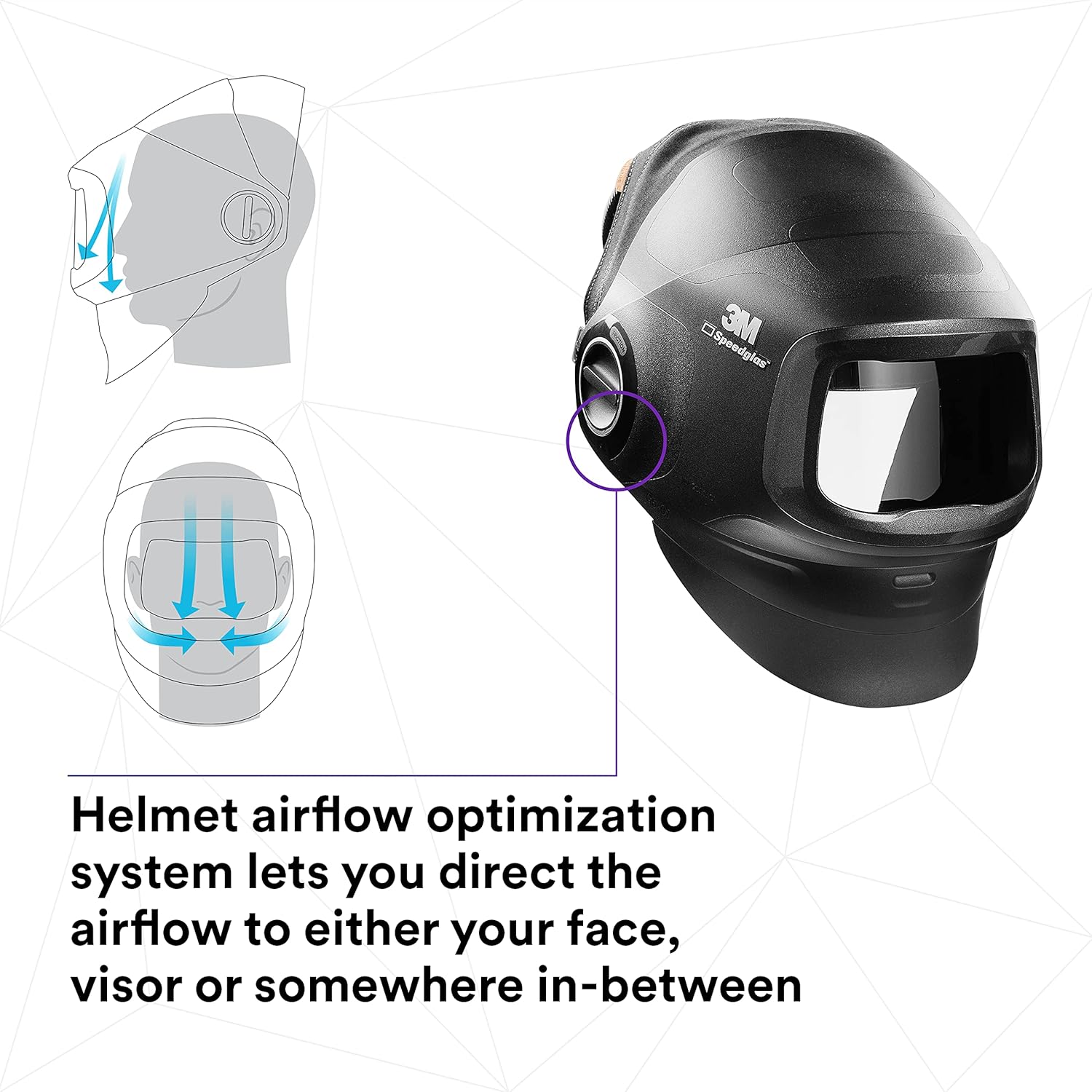 3M Speedglas Heavy-Duty Welding Helmet G5-01, Rigid Neck Cover, Fabric Head Cover, No ADF, 46-0099-35, 1 EA/Case