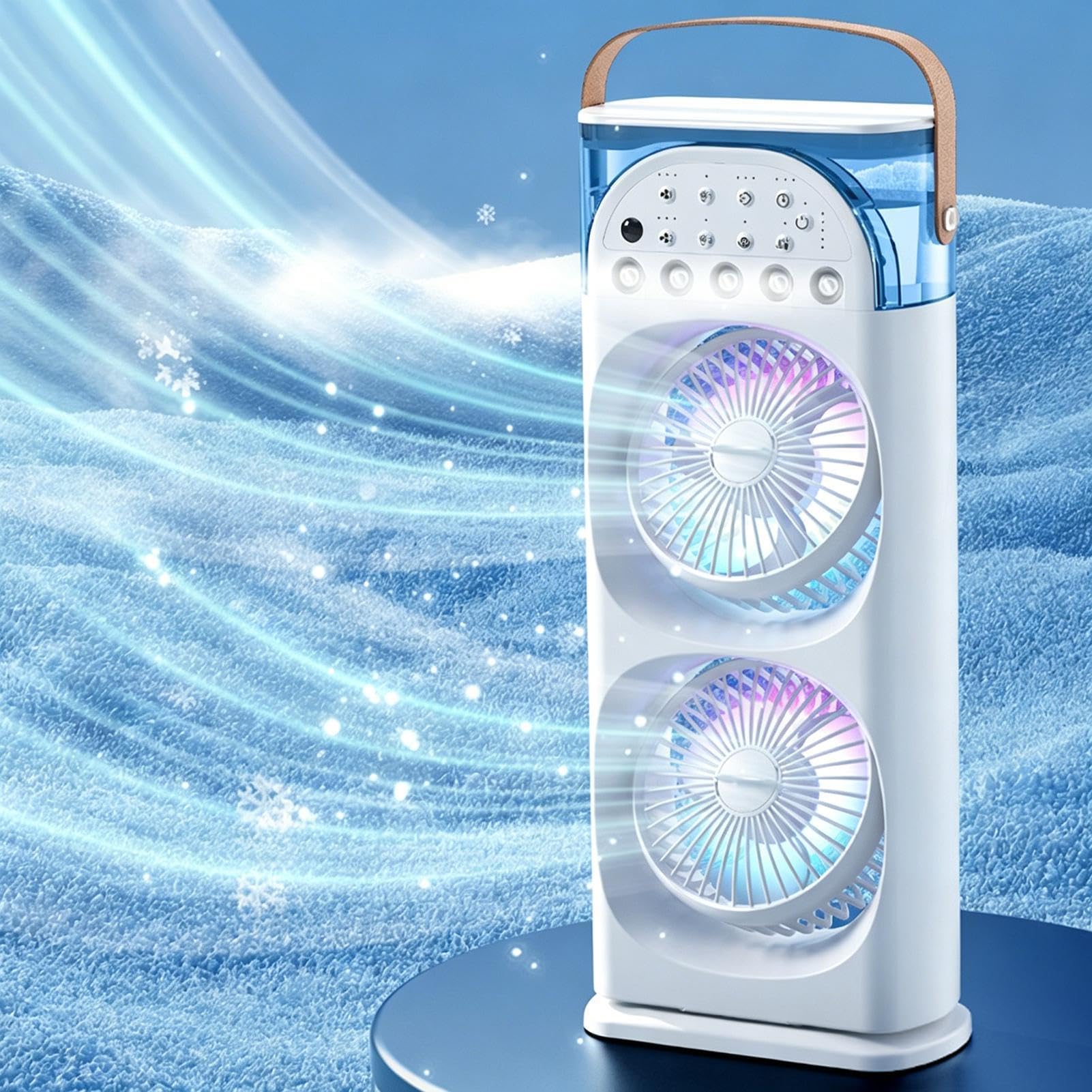 Ventilador de torre de escritorio - Ventilador USB con 3 velocidades