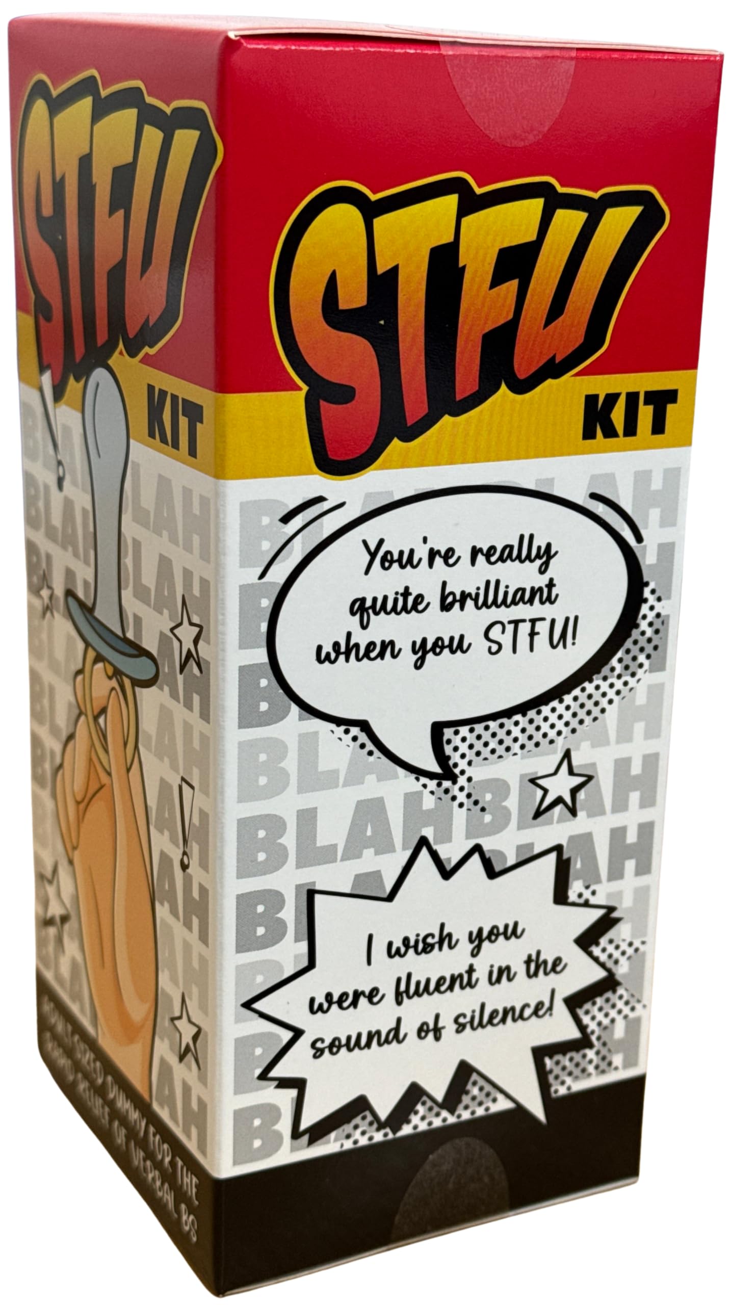 Diabolical DP1418 STFU Kit, Funny Secret Santa Gifts for Men Under 10 Pounds - Image 4