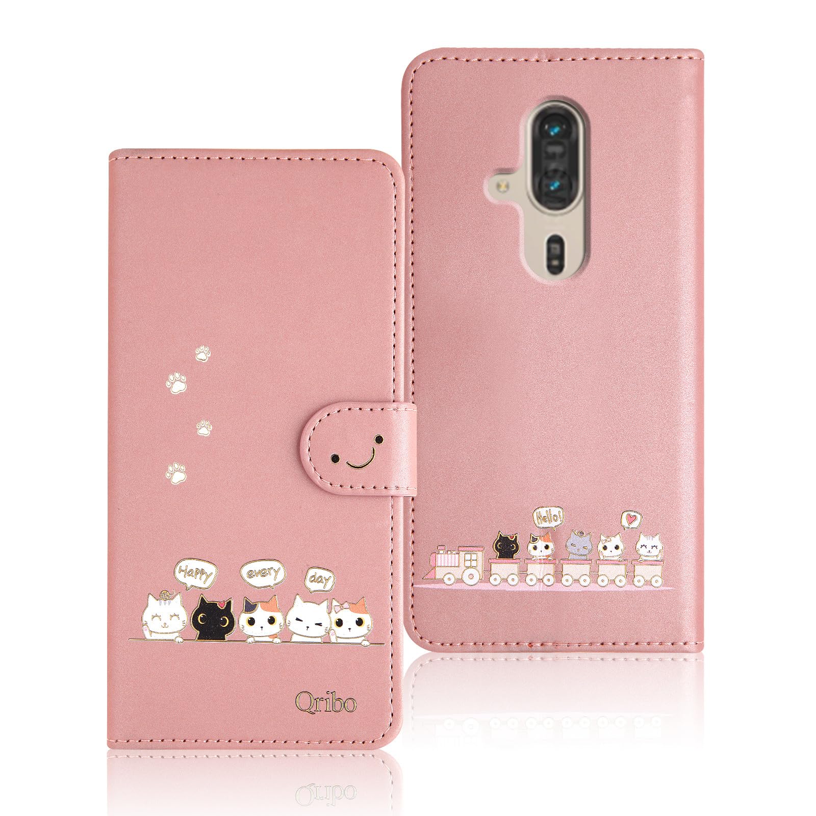 Amazon.co.jp: Qribo らくらくスマートフォン F-53E ケース 手帳型 Amazon.co.jp: Qribo らくらくスマートフォン F-53E ケース 手帳型