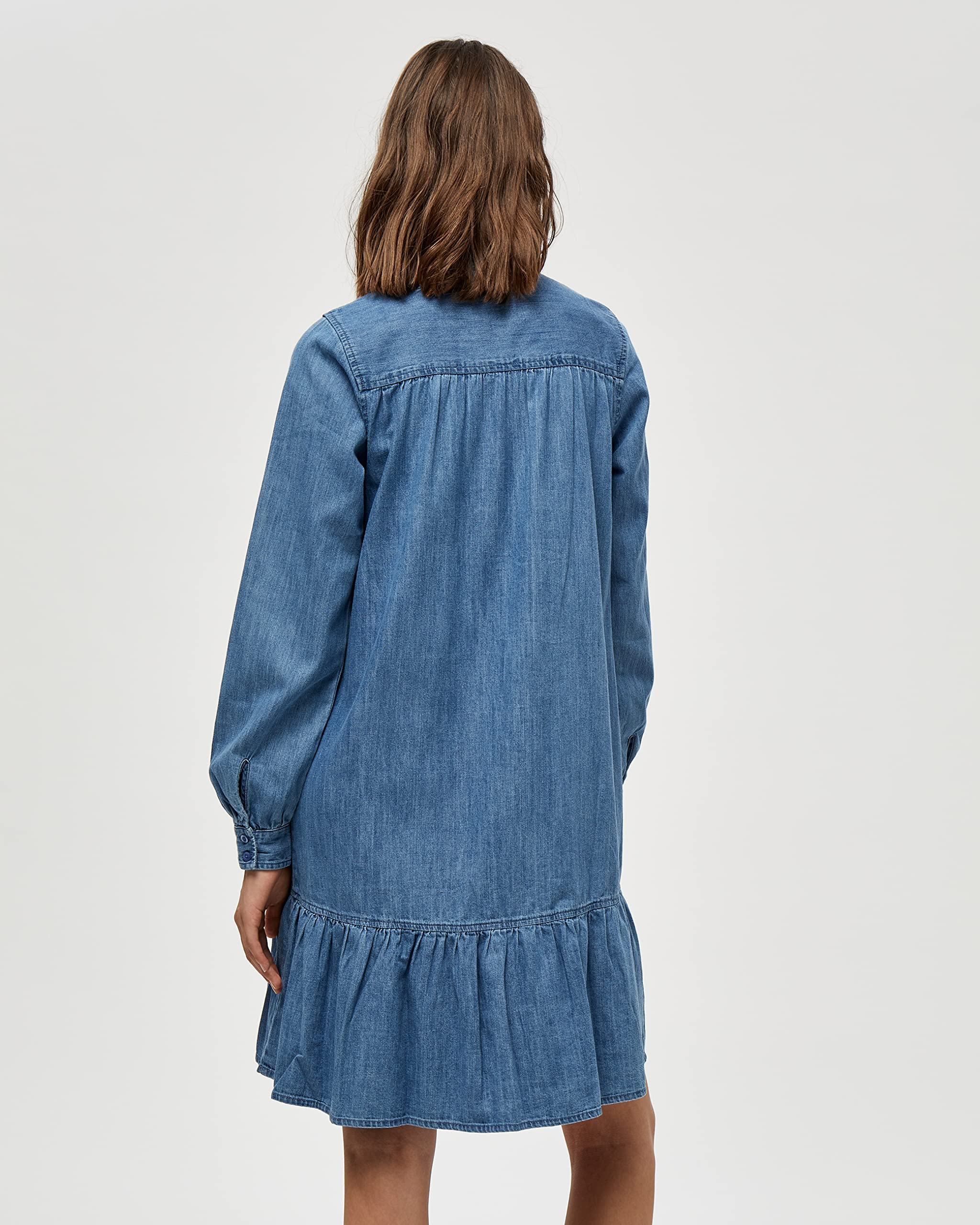 Sukienka damska Minus Vevina, 005 Denim, 44