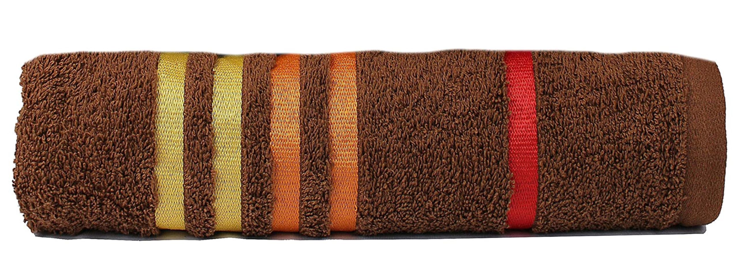 Casa Copenhagen - Egyptian Cotton Exotic 1 Pcs Medium Bath Towel (60 X 120cm) Colour : Toffee