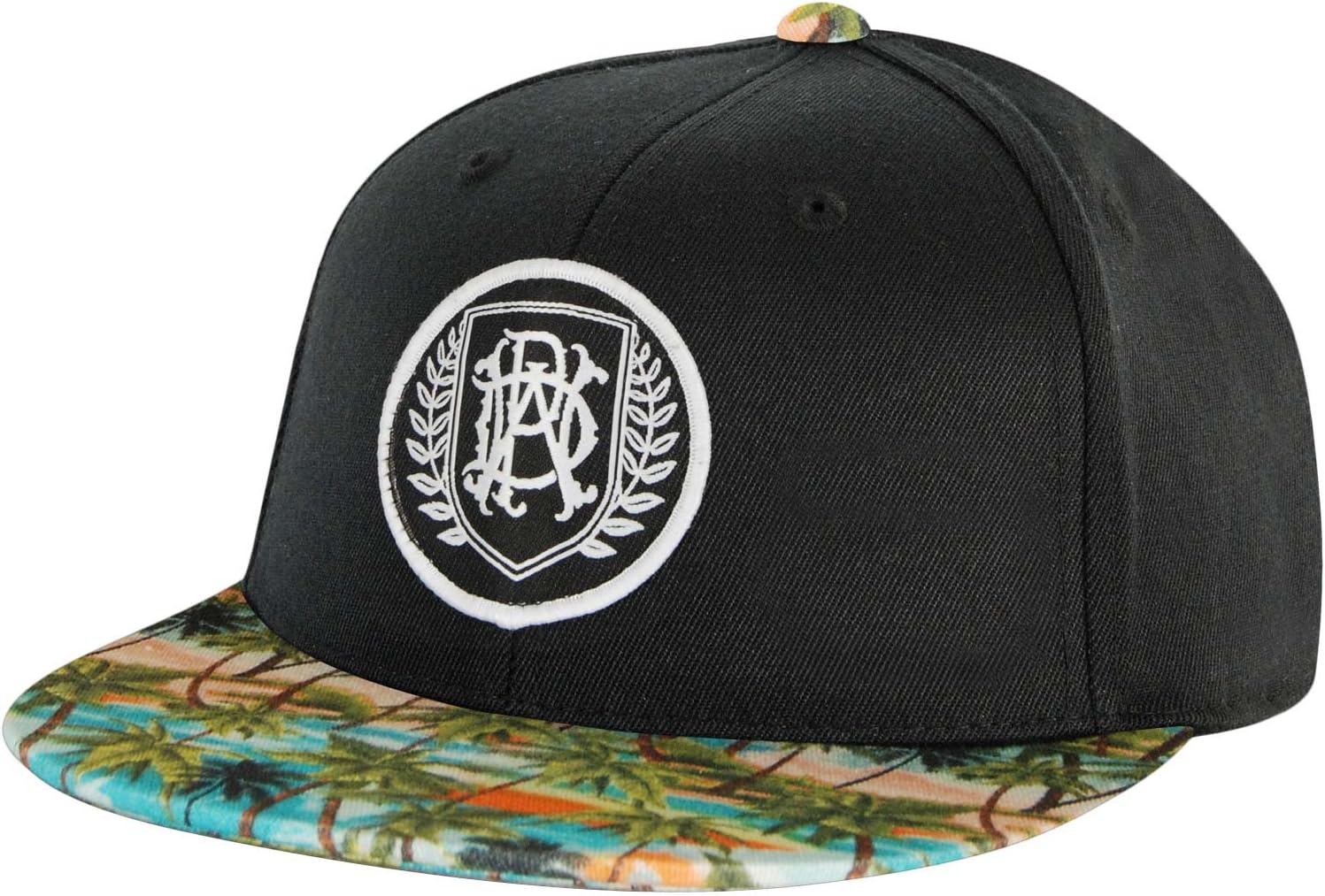 Parkway Drive Men's Ocean Palms Snapback Baseball Cap Black