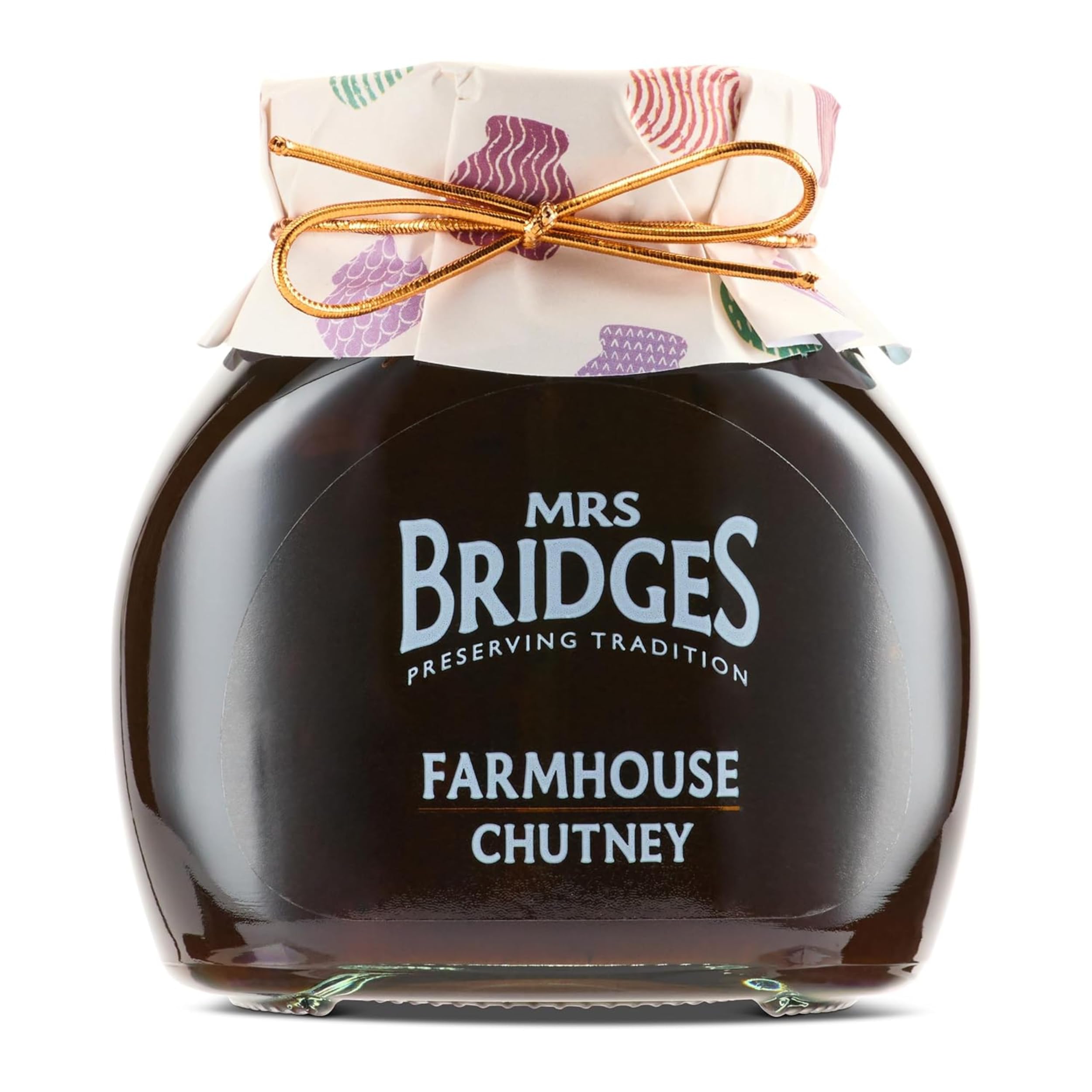 Mrs Bridges Farmhouse Chutney, Made in Scotland, 10oz Jar (Pack of 1)