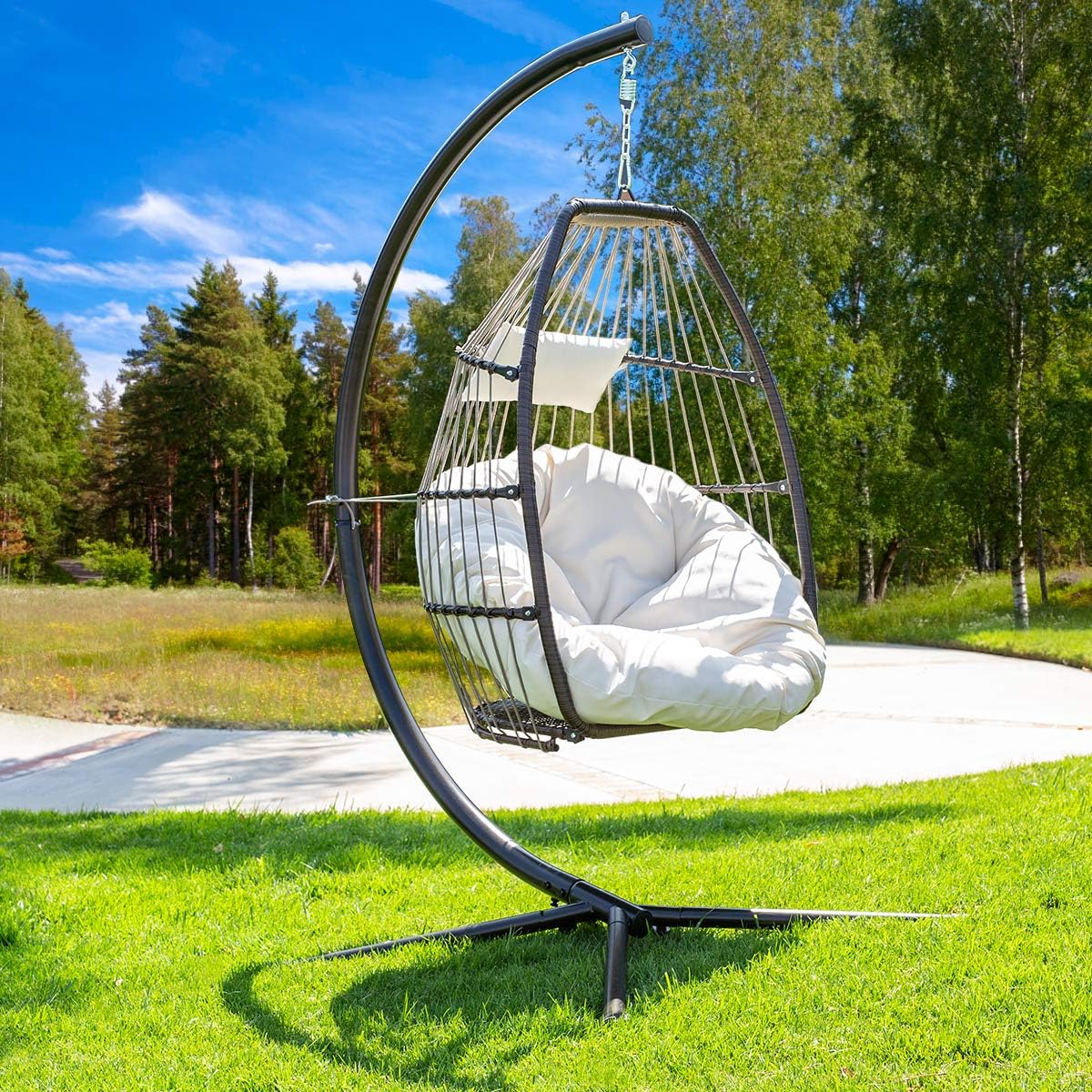 Buy Barton Luxury Wicker Hanging Chair Egg Chair Patio Egg Chair Buy Barton Luxury Wicker Hanging Chair Egg Chair Patio Egg Chair