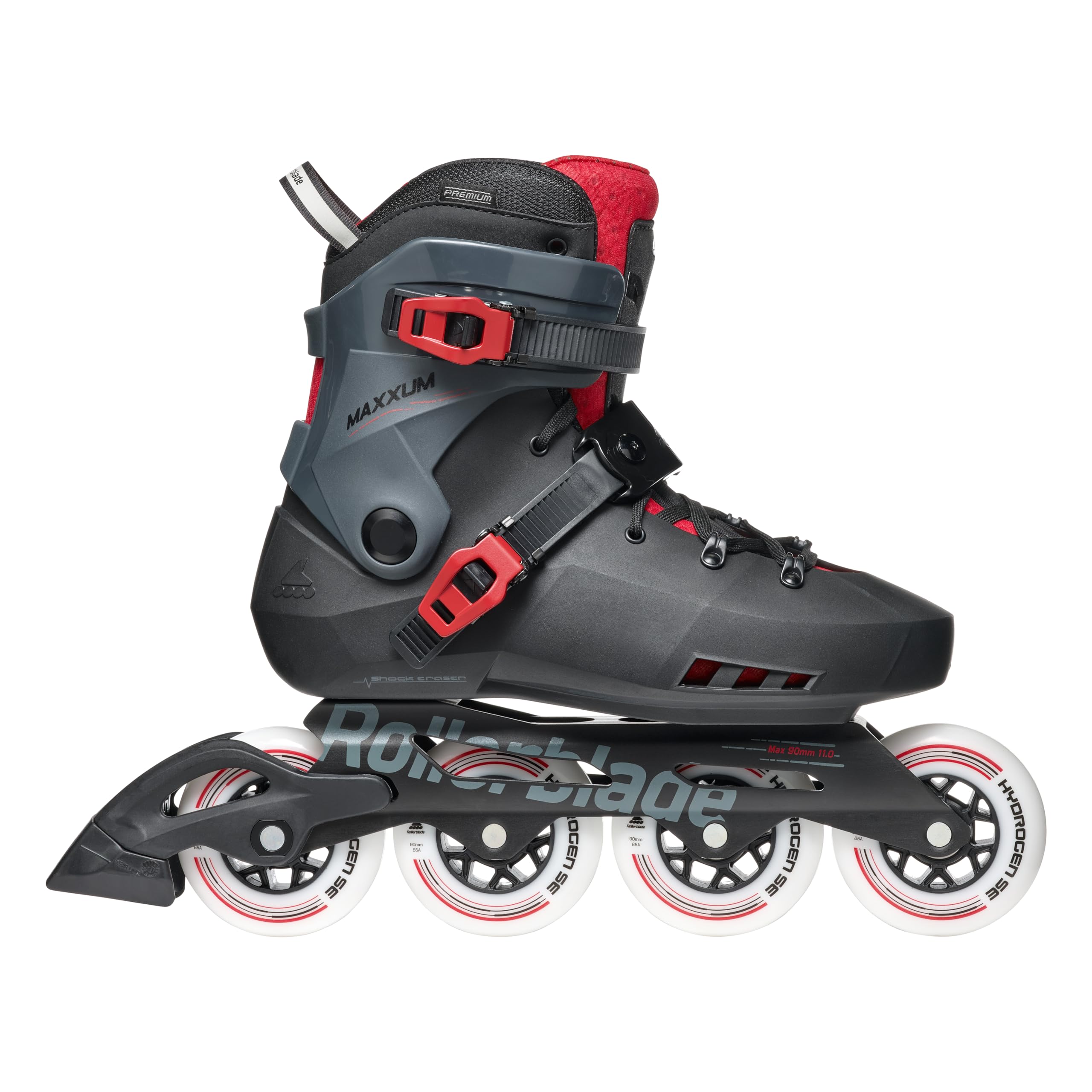 Rollerblade MAXXUM XT, Pattini in linea Uomo, nero/rosso