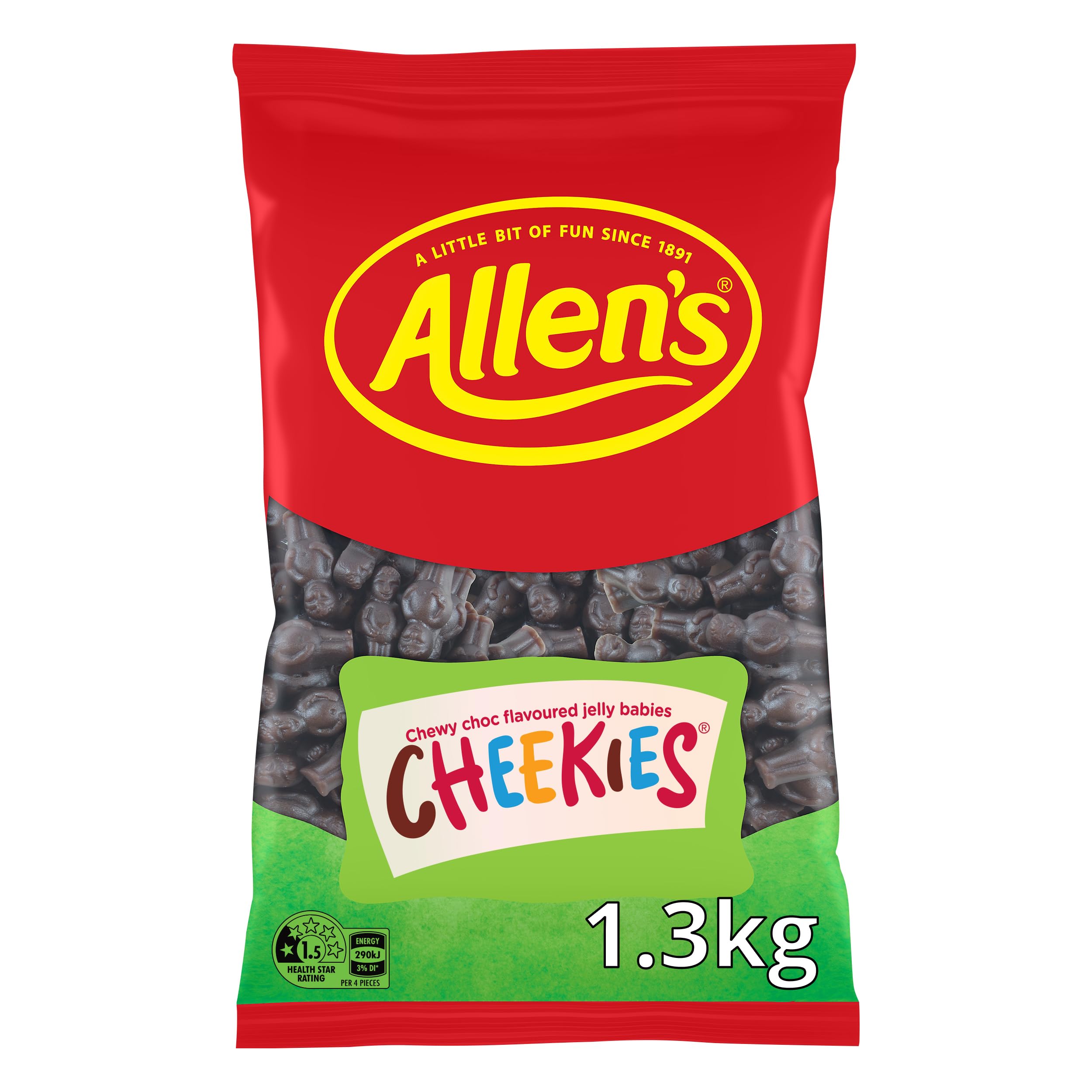 ALLEN'S Cheekies Lollies Bag 1.3kg