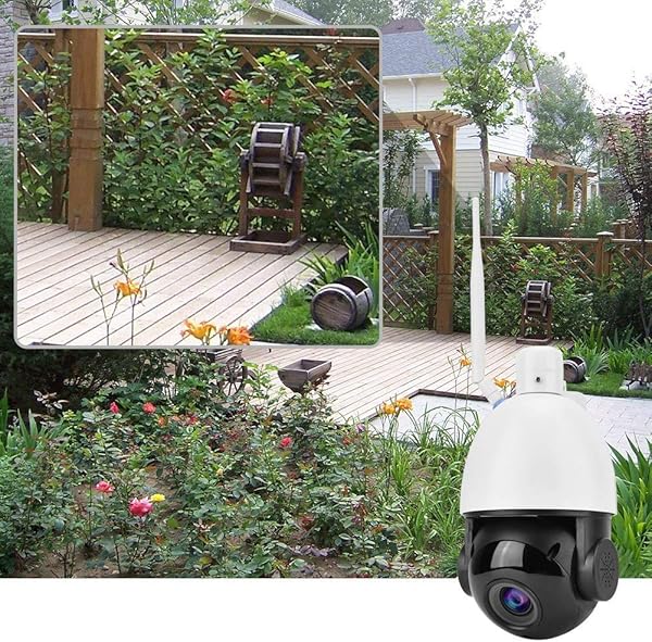 Telecamera di sicurezza Ptz Outdoor 30x Zoom Telecamera dome impermeabile Wifi Night Vision   Intelligent Motion Detection Alarm   Motion Tracking   Controllo AAP Supporto 128G Tf   Two Way Voieu