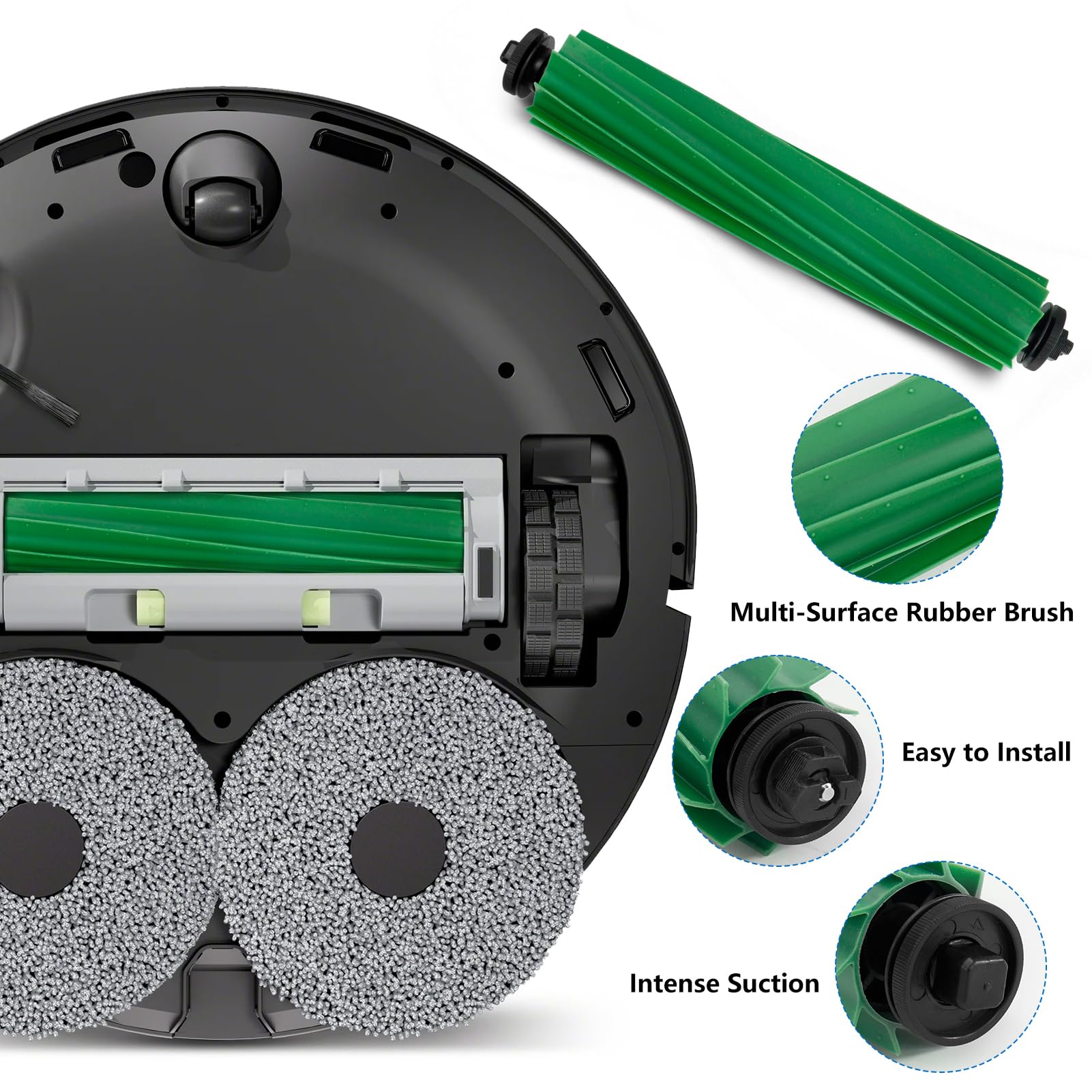 Amazon.com: 16Pcs Replacement Parts for iRobot Roomba Plus 505/405