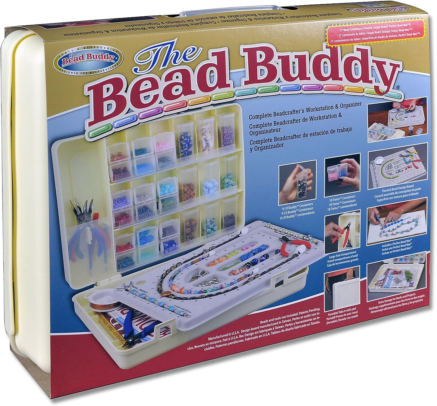 Bead Buddy Complete Beadcrafter's Workstation And OrganizerBeading SuppliesJewelry