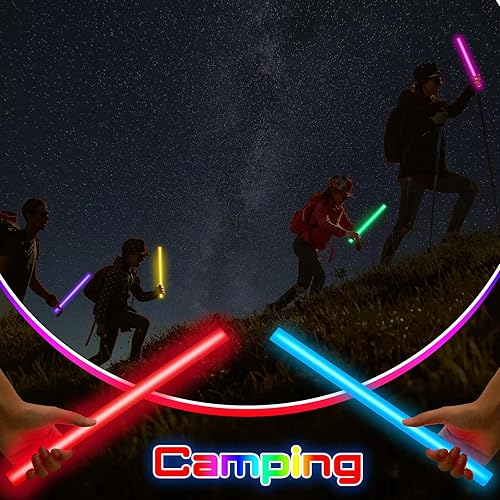 Miniatura 6 de 10 palillos brillantes gigantes disponibles en 14 o 16 pulgadas de grado industrial, palillos brillantes grandes de emergencia a granel para