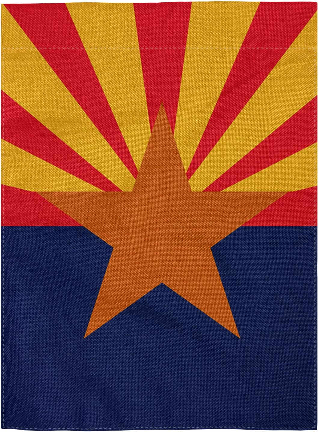 pingpi Arizona Flag Double-Sided Garden Flag - 12.5"x18", AGF-006, 12.5 X 18 Inches