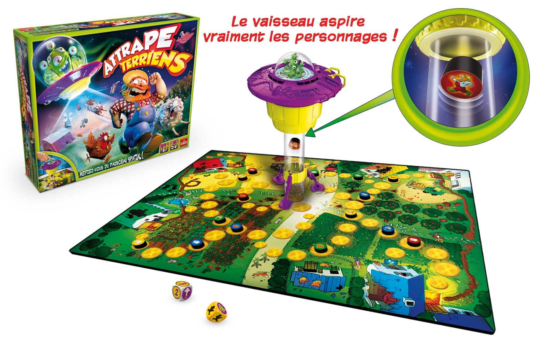 Goliath - Attrape Terriens Gioco da Tavolo [Importato dalla Francia]