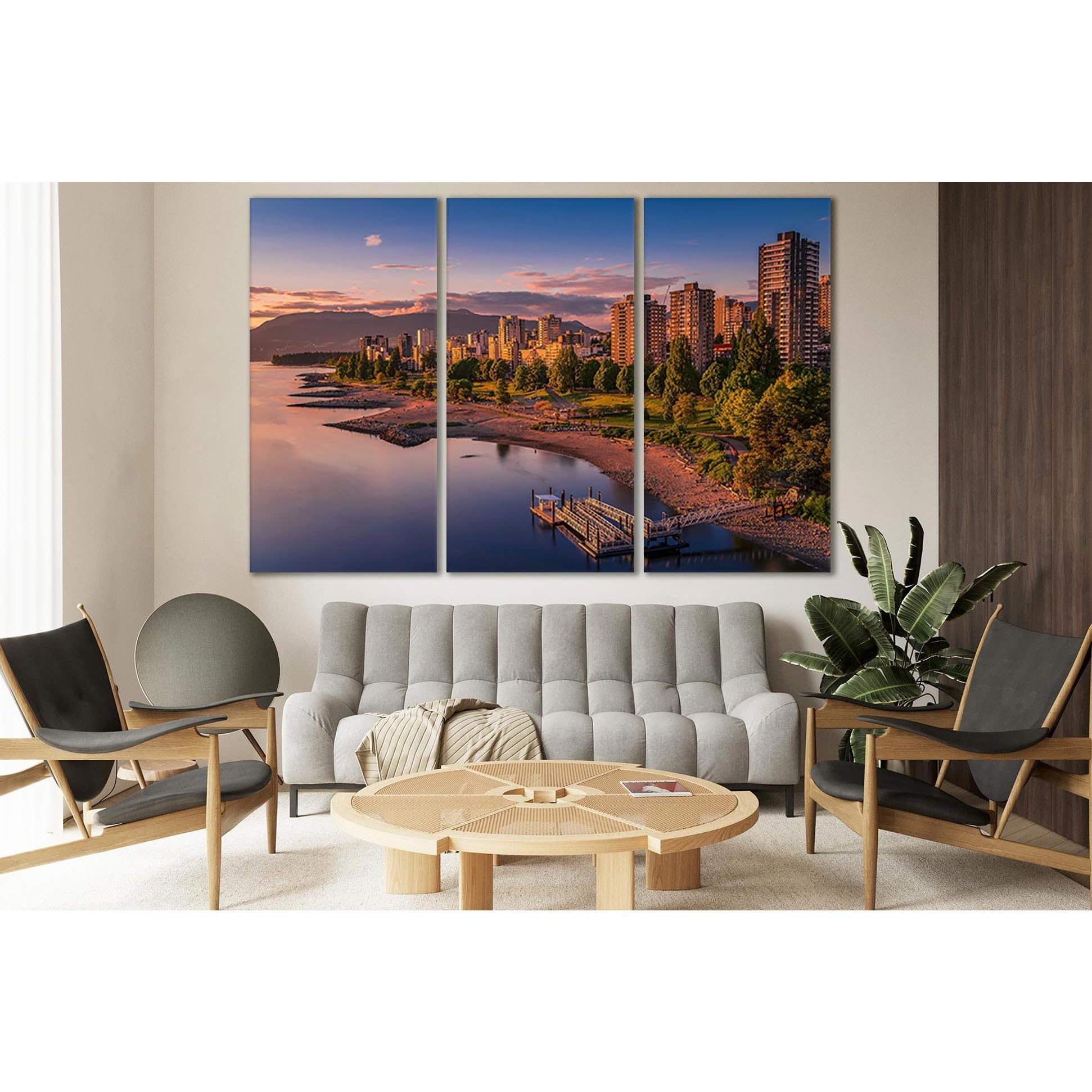 Impression sur toile pour habiller un grand mur vide facilement
