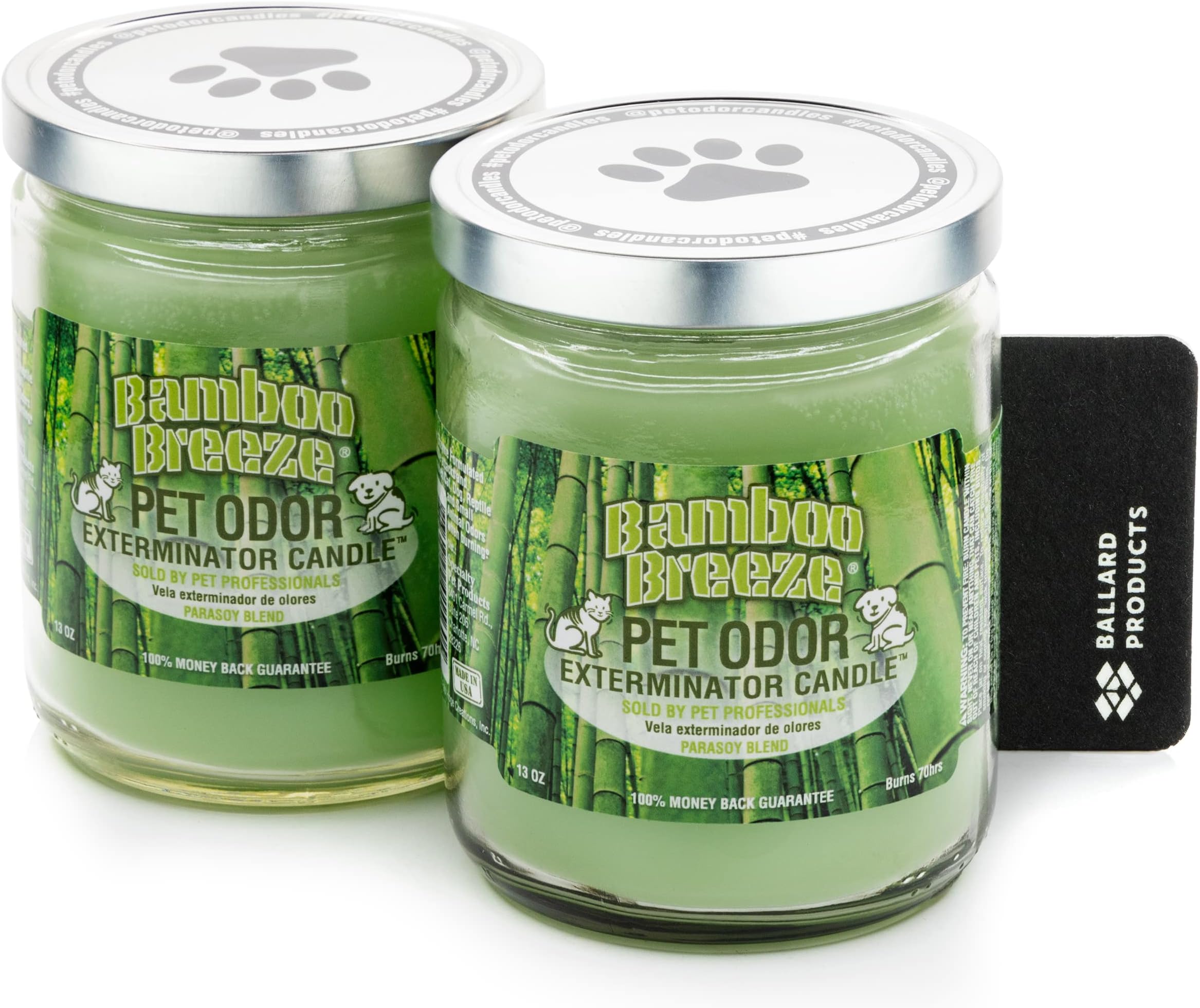 Vanilla Creme Pet Odor Exterminator Candle Pet Supplies