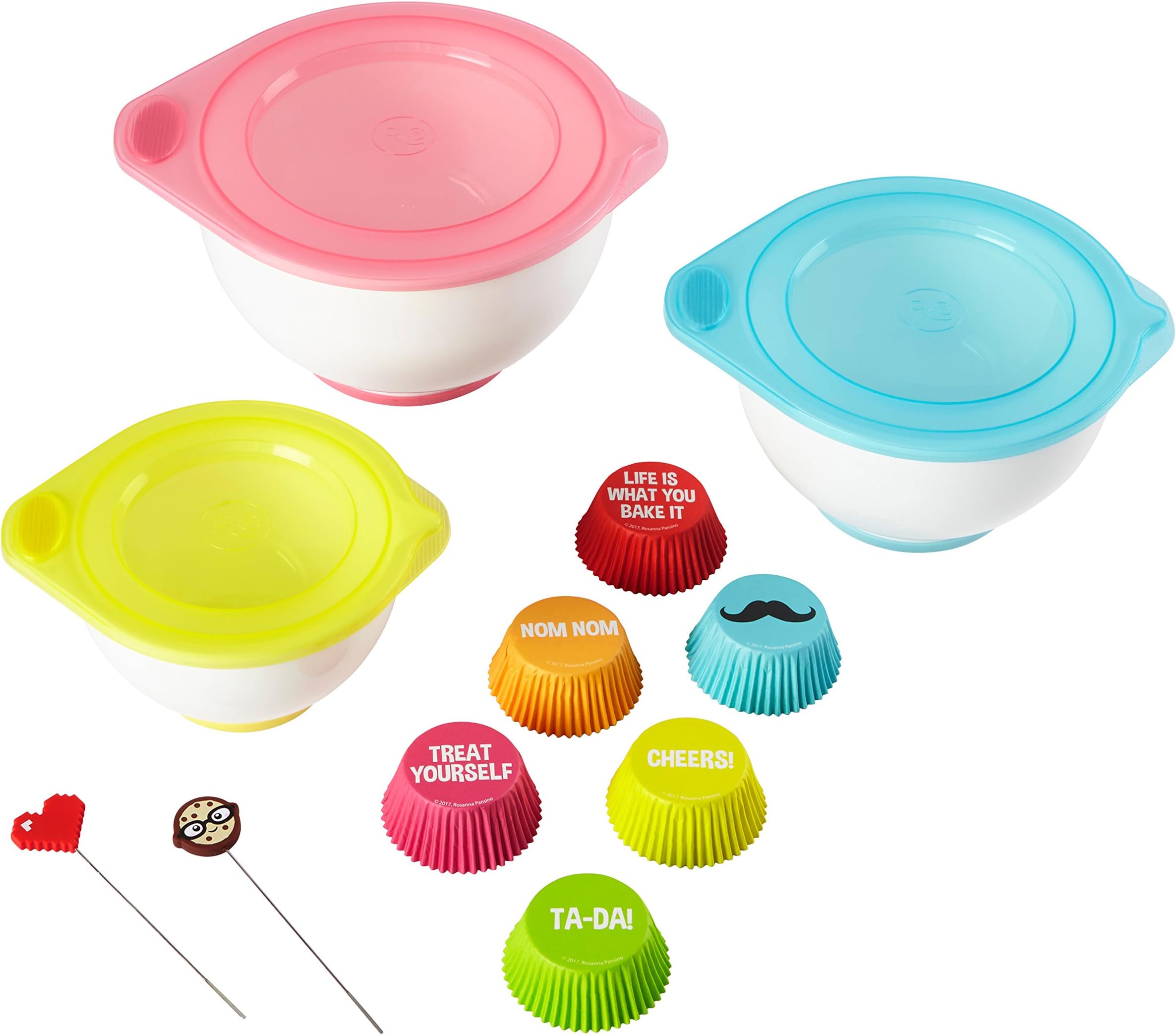 Rosanna Pansino by Wilton Nerdy Nummies Cupcake Baking Set