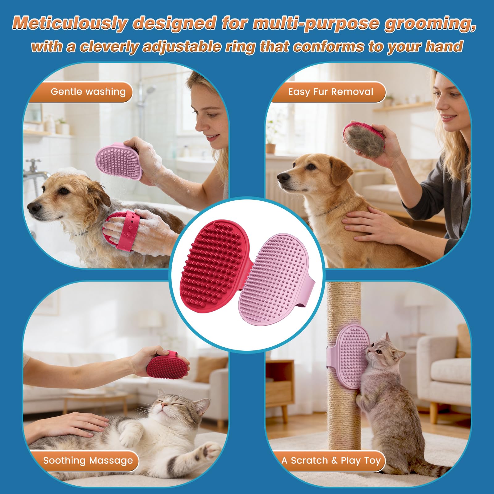 Pet Grooming Kit - 7 PCS for Dogs & Cats -6 Pet Grooming Kit - 7 PCS for Dogs & Cats -6