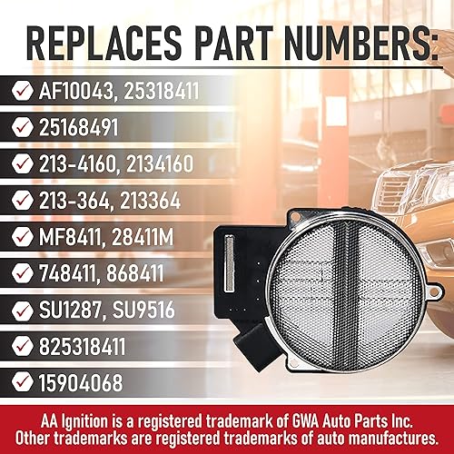 Miniatura 21 de Conjunto de sensor de flujo de aire masivo, compatible con Lexus, Mazda, Toyota, Avalon, ES300, 4Runner, Tundra, Tacoma ES300, RX300, 2, 3 Sport, 5