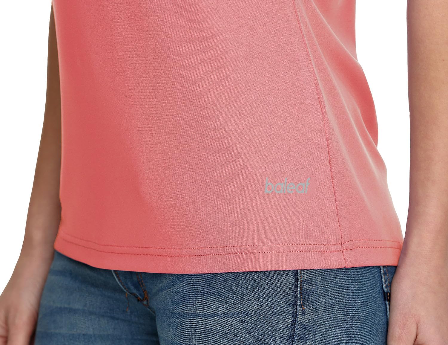 baleaf Women's UPF 50+ UV Protection Shirts Short Sleeve T-Shirts SPF Sun Shirts Quick Dry Outdoor Performance Tops Pink Size S - Image 7