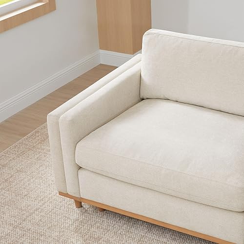 Miniatura 7 de CHITA Súper Grande Sofá Modular Seccional Convertible en Forma de U de Lujo, Sofá Moderno Relleno de Plumón, Sofá Nube de Asiento Profundo, 153