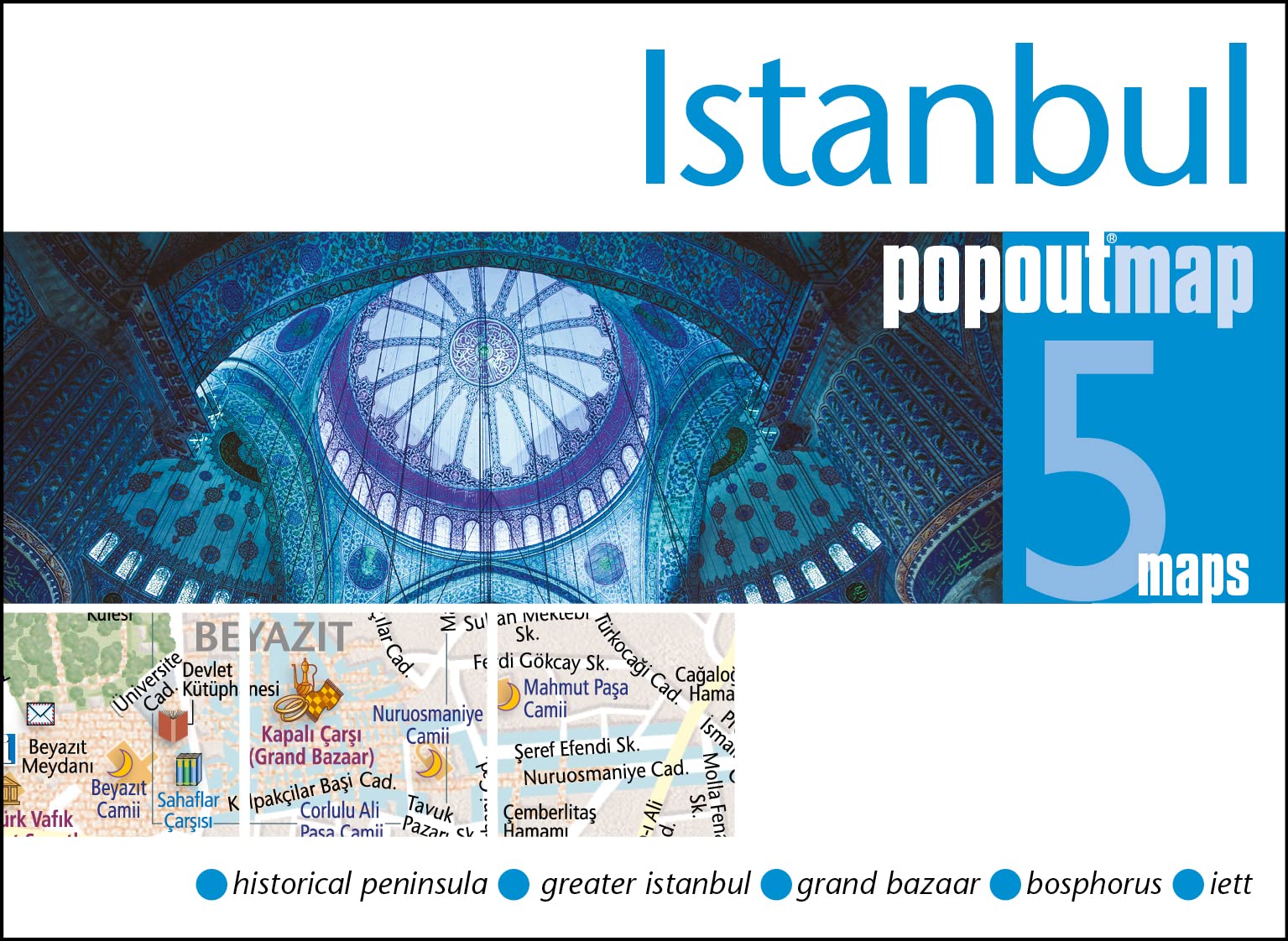 Istanbul PopOut Map (PopOut Maps)