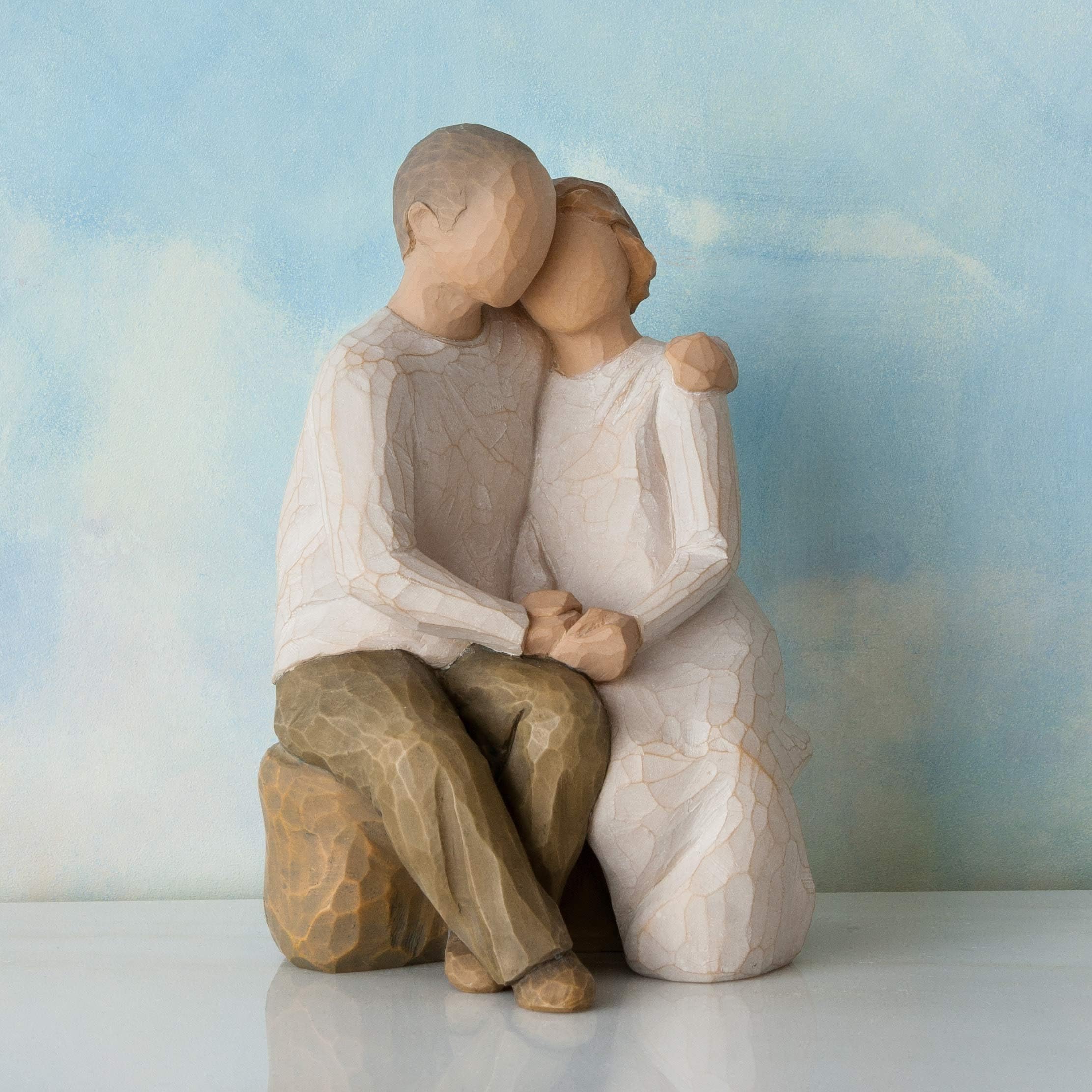 Willow Tree Figura de Hombre y Mujer Enamorados, Enesco