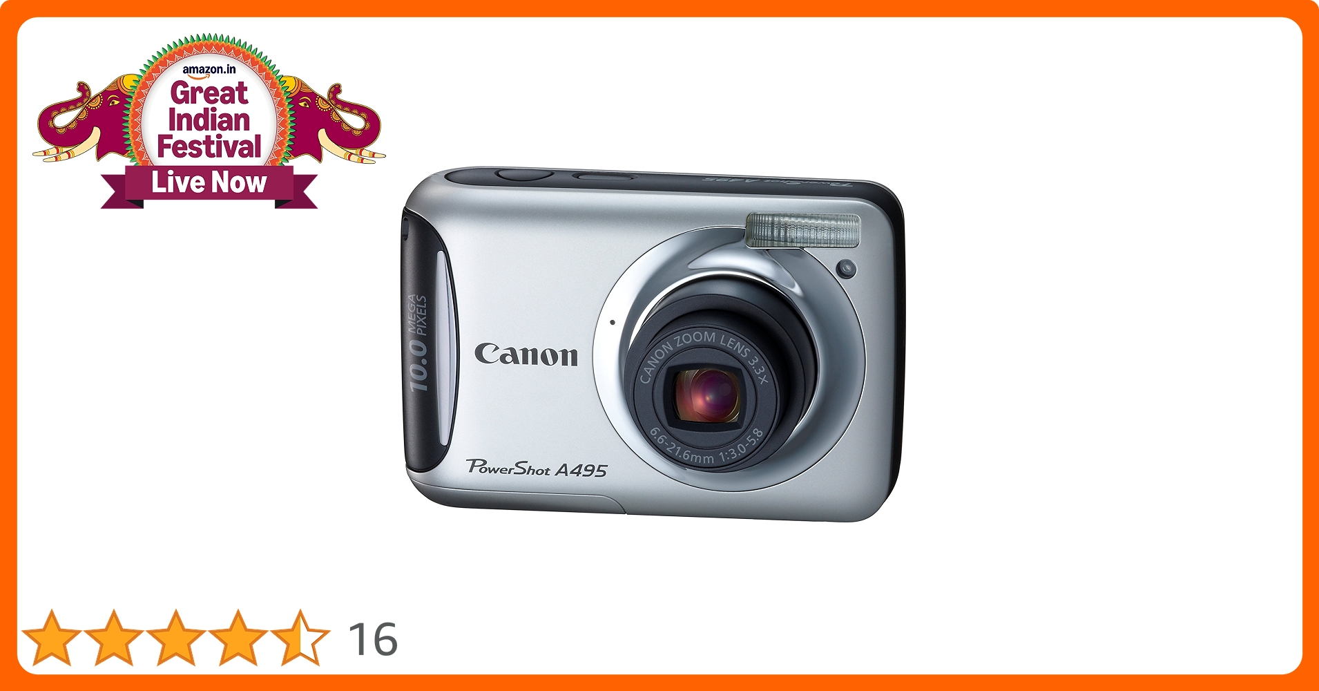 デジタルカメラ Canon powershot A495 CANON PowerShot A495 価格比較 - 価格.com