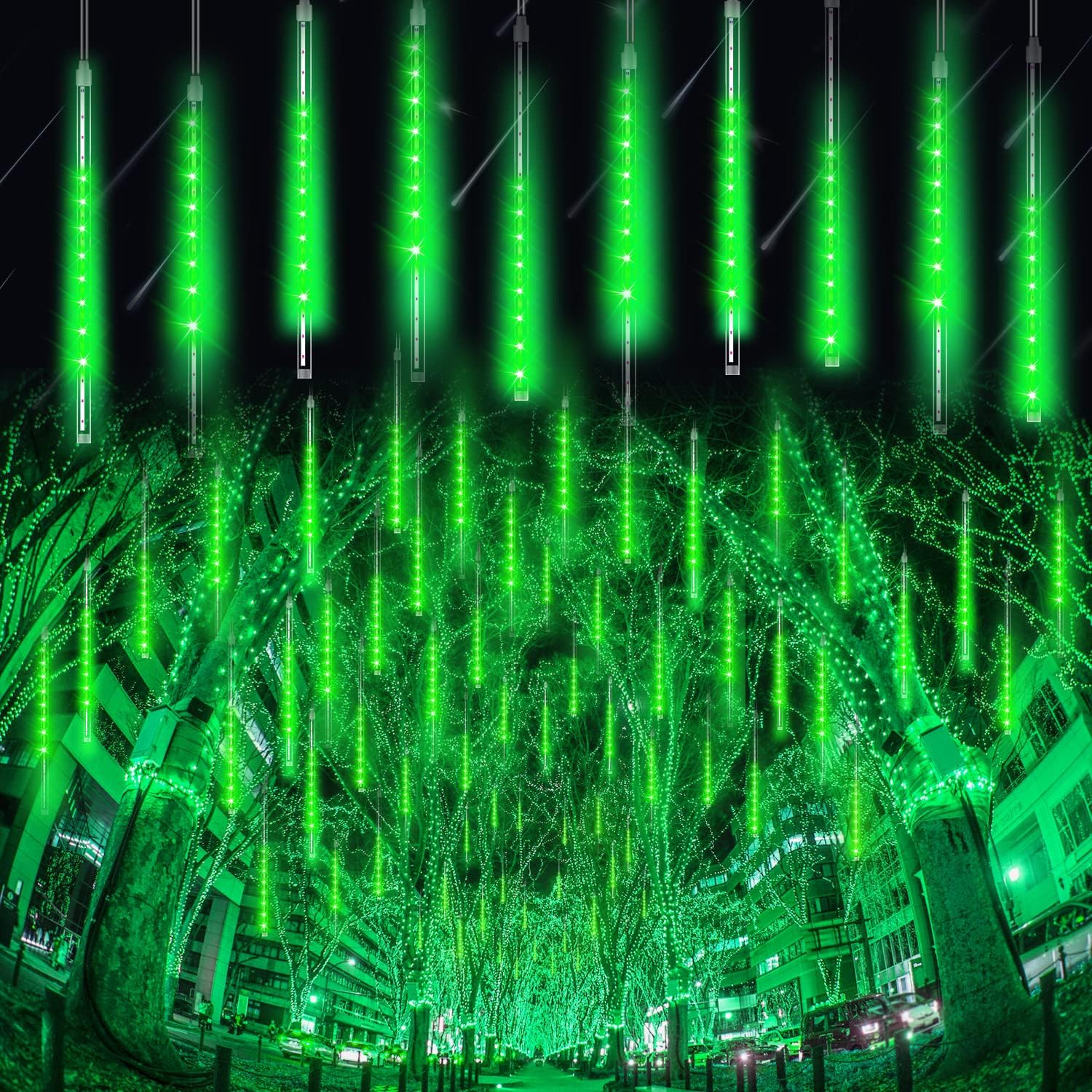 Blingstar Meteor Shower Lights 16 Inch 360 LED 10 Tubes