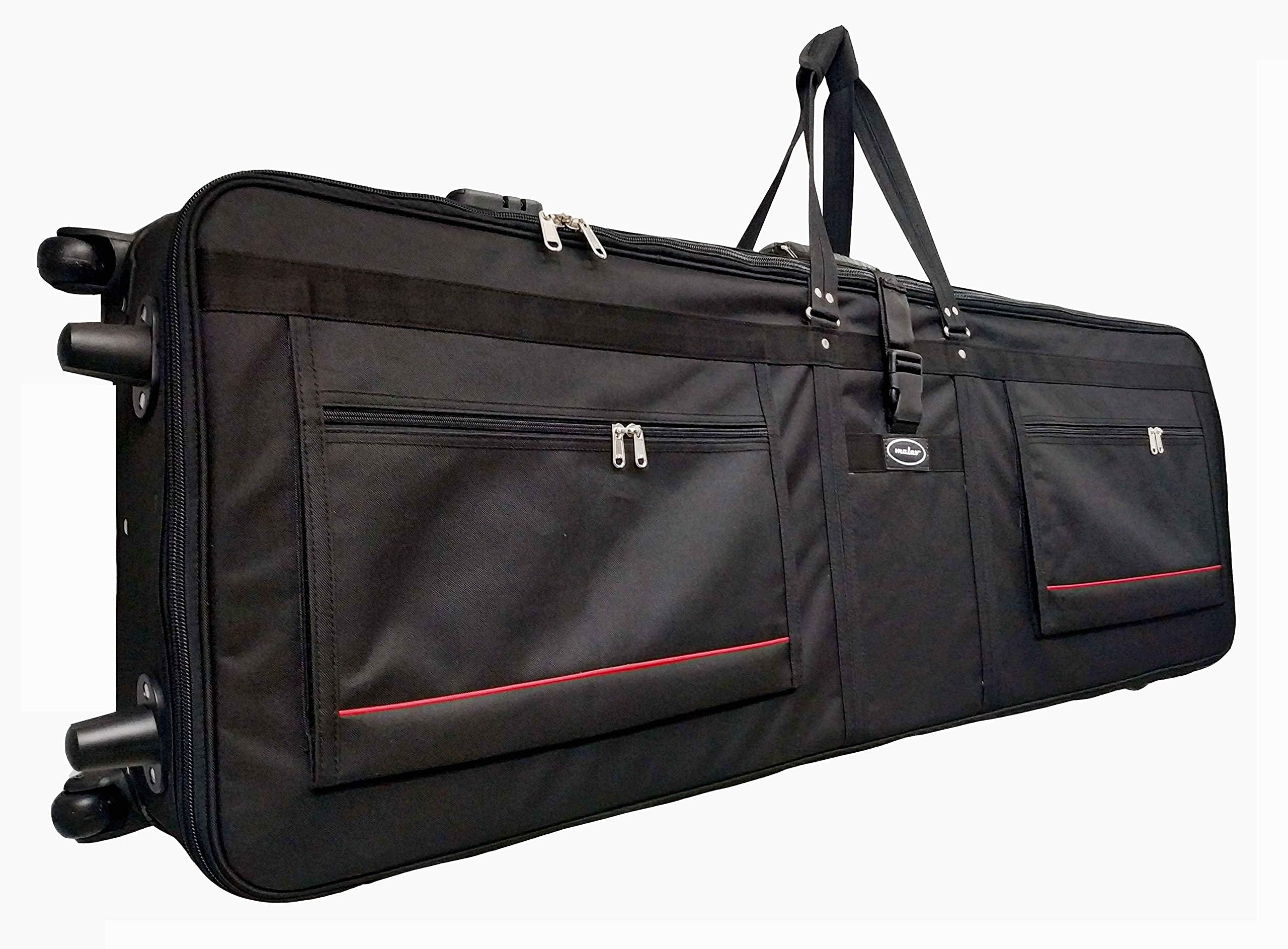 Malav Korg KRONOS-X 88 Synthesizer Bag of Steel Frame with Wheels