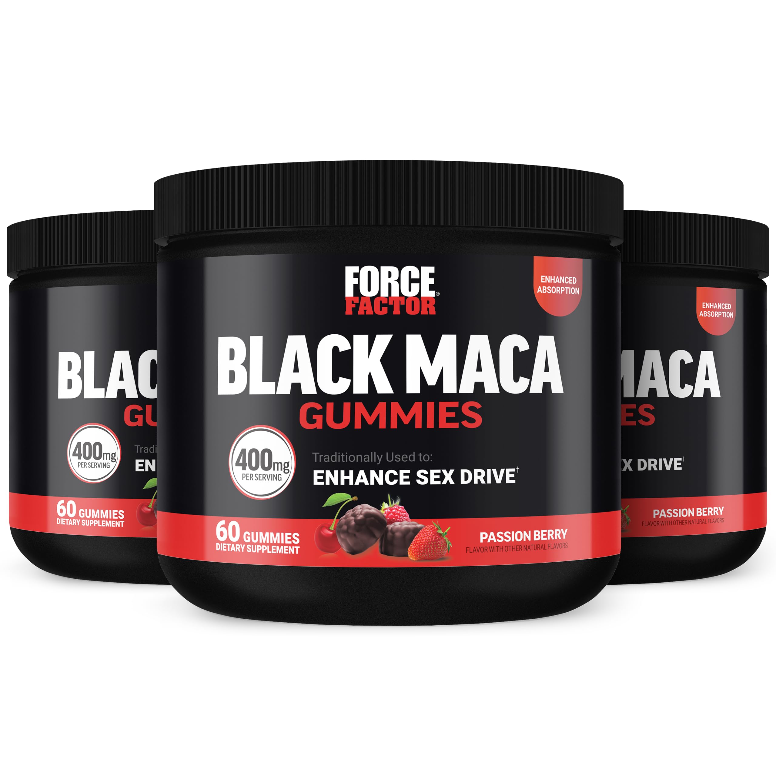 Force Factor Black Maca Root Vitality Supplement for Men with Superior Absorption and Power, Natural Maca Negra Extract, Fundamentals Series, 1000mg, 60 Capsules — Amazon image 13