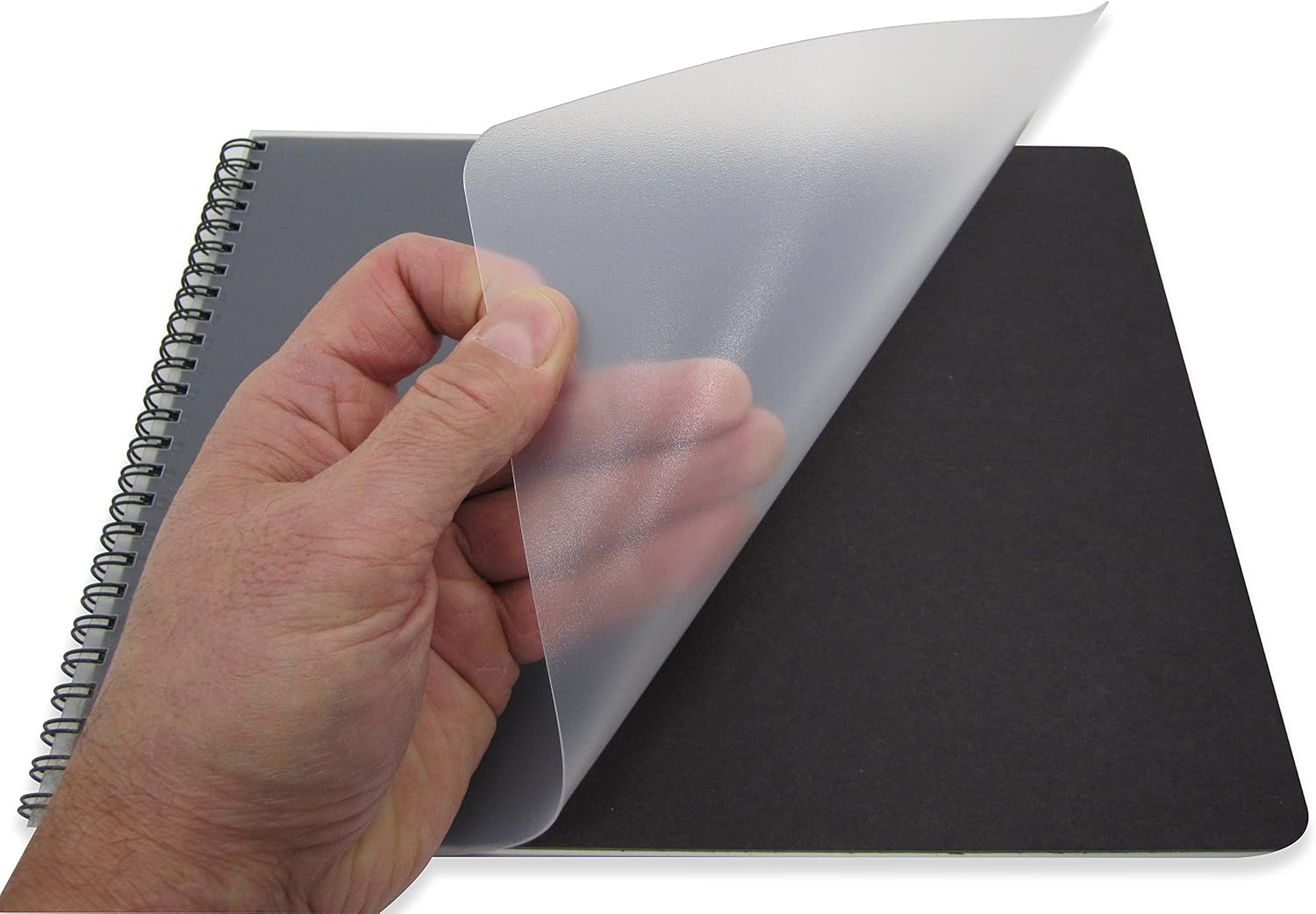 BookFactory Gun Log Book/Firearms Acquisition & Disposition Record Book - 100 Pages, Black-TransLux Cover - Wire-O, 11" x 8 1/2" (LOG-100-GUN-W01-T35) : Record Books : Office Products