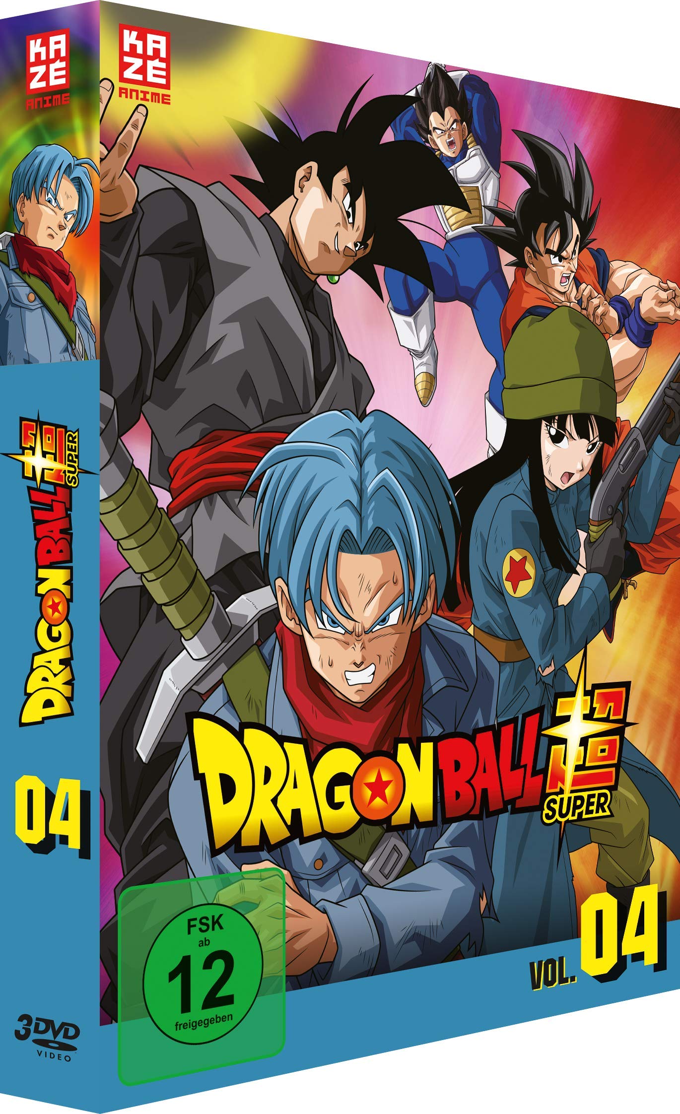 Crunchyroll Dragonball Super DVD – 4. Arc: Zukunftstrunk – Episoden 47-61 (3 DVDs)