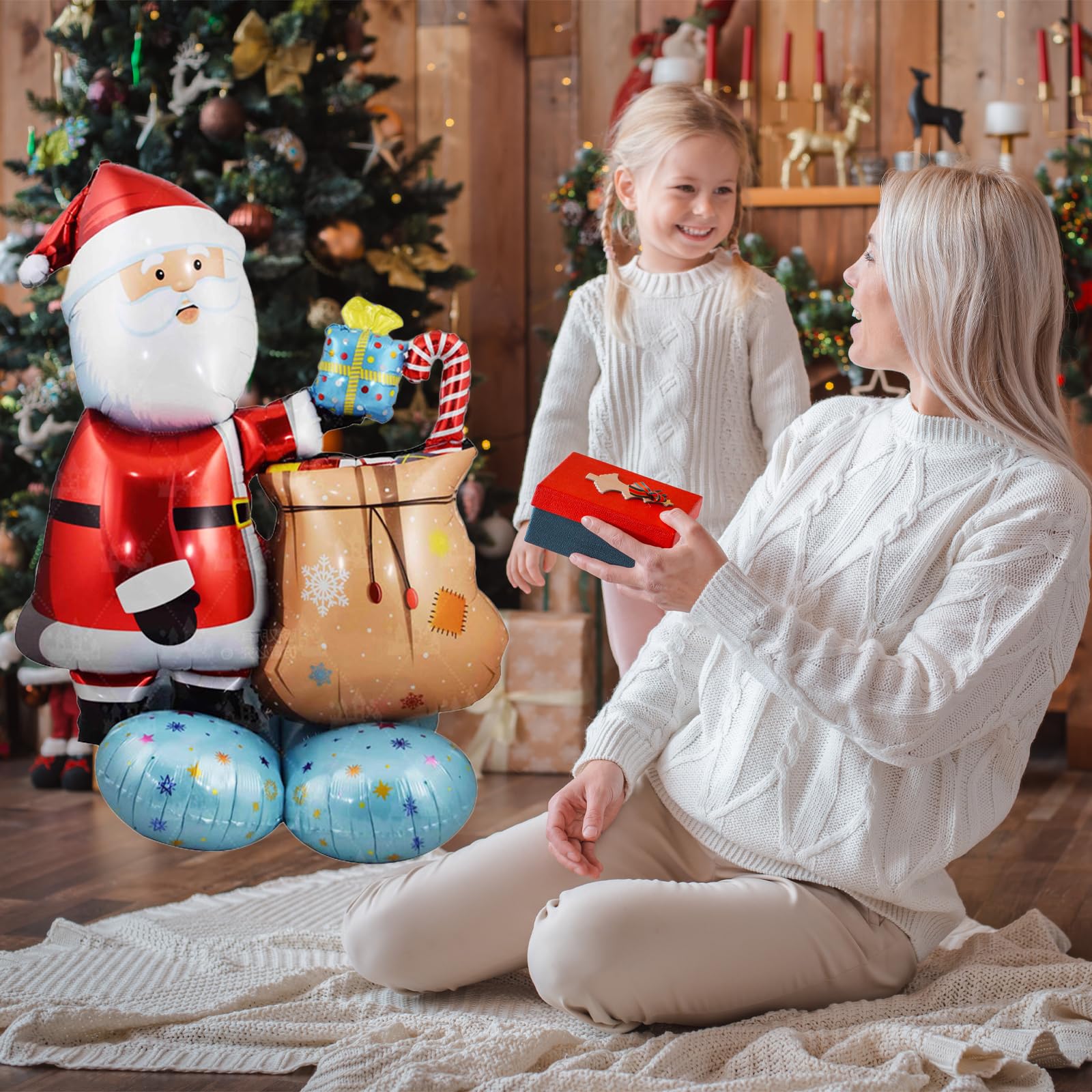 Ballon aluminium Merry Christmas 45 cm : Deguise-toi, achat de Decoration / Animation