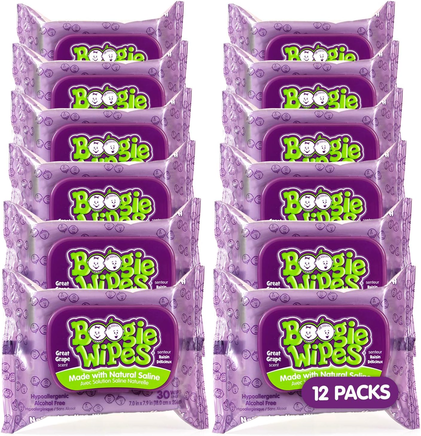 Baby Wipes by Boogie Wipes, Wet Wipes for Face, Hand, Body