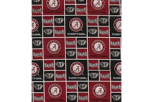 Inspiring Team Spirit: Alabama Fabric By the Yard, Unleashing Crimson Tide Pride
