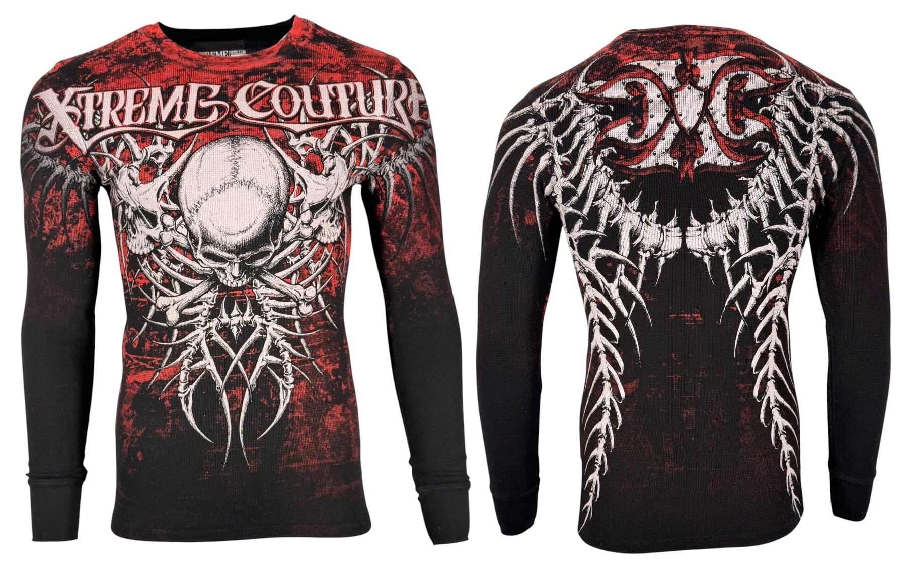 Xtreme Couture by Affliction Męska koszulka termiczna z długim rękawem