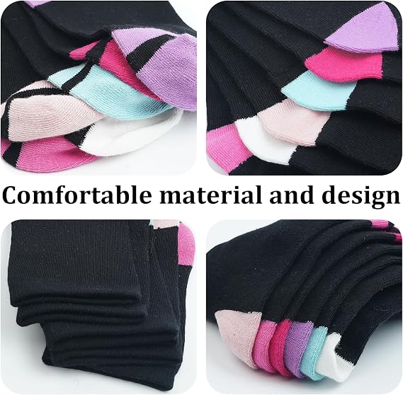 Lot De 12 Paires Chaussettes Enfants Libella - Sport Et Coton Coloré Macarons