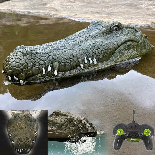 remote control alligator head