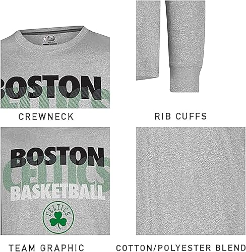 Miniatura 4 de Ultra Game Mens NBA Official Super Soft Supreme Long Sleeve T-Shirt