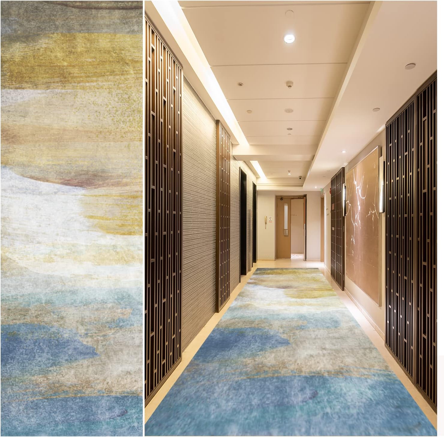 WTHYGB Hallway Runner Rug 1.3X7.2 ft Kitchen Runner Rugs