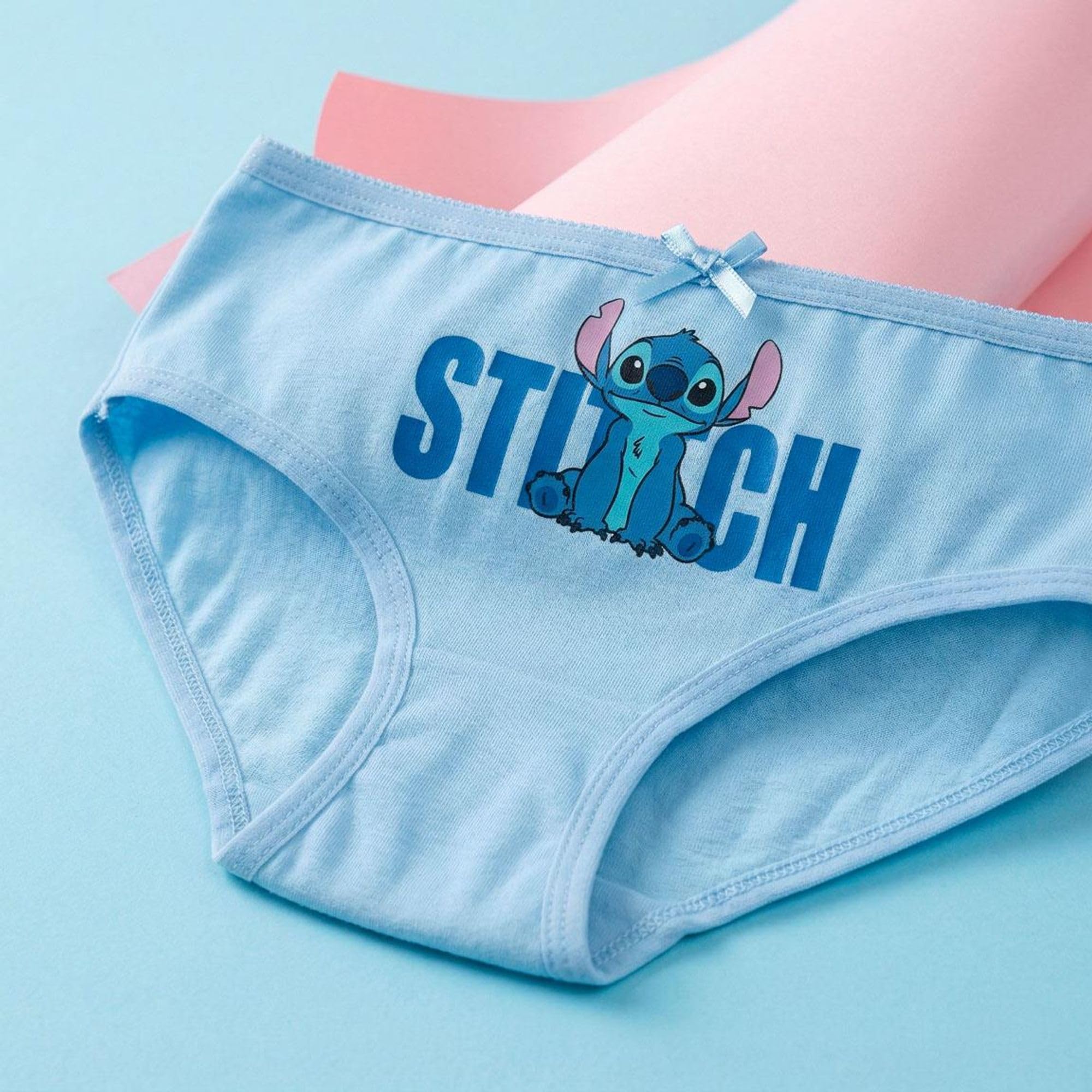 Disney-Slips im 3er- oder 5er-Pack – Mädchenunterwäsche, weiche und atmungsaktive Baumwolle, verstellbare und Bequeme Disney-Slips