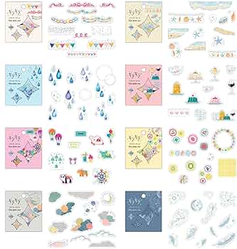 かぐや姫メモ・タイガースレターファスナーマスコット・フェアリーレター・4種シール RC WISTERIA✖️Chilla Stage》ネームプレート（お名前手書き