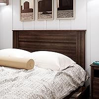 Vista 6 de Prepac Cabecero Elegante de Panel de Madera Plano para Camas Tamaño Queen, Cabecero de Madera Queen Minimalista 2.25" P x 64.5" A x 48" Al, Espresso