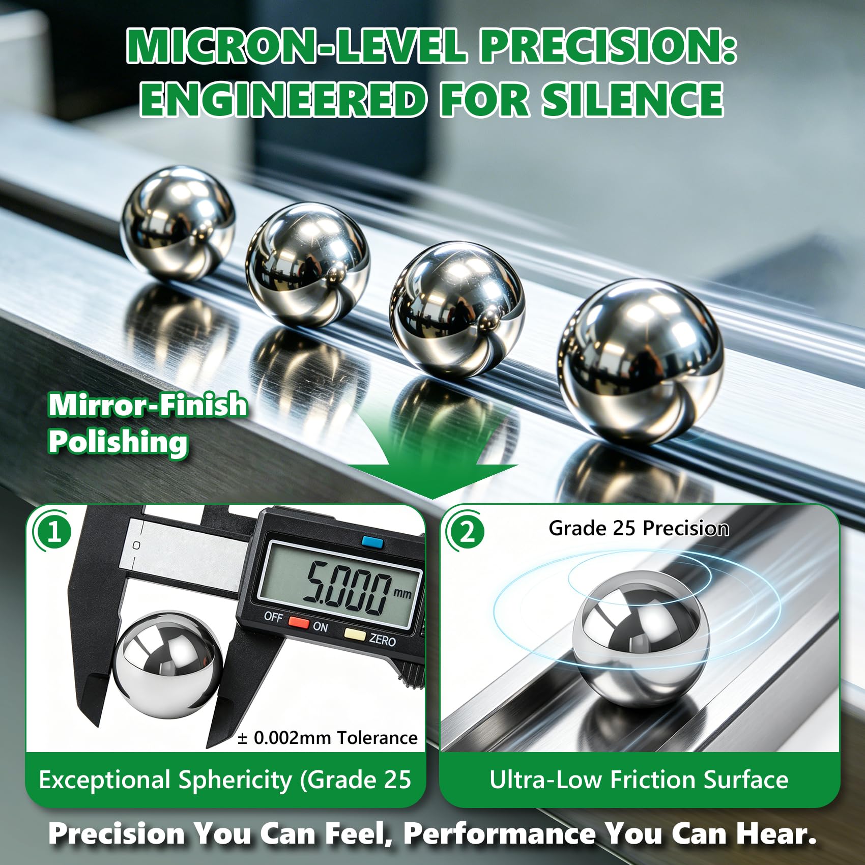 700 Pcs Bike Bearing Balls Kit - Chrome Steel G25 -4