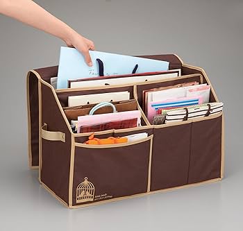 紙袋に見える収納ボックス(4個セット) 楽天市場】2セット以上購入で1個おまけ【送料無料】クラフト