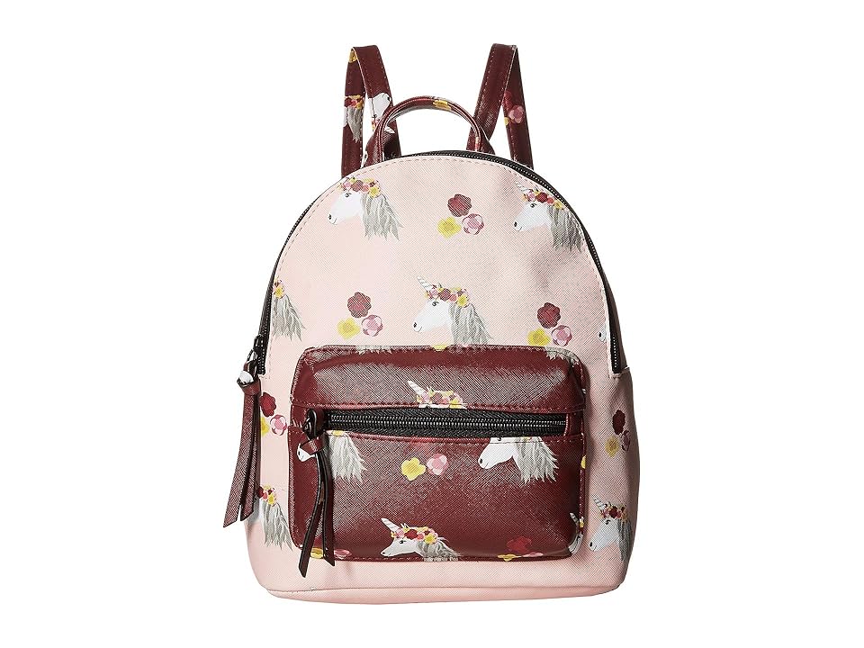 

T-Shirt & Jeans Two-Tone Unicorn Backpack (Blush) Backpack Bags