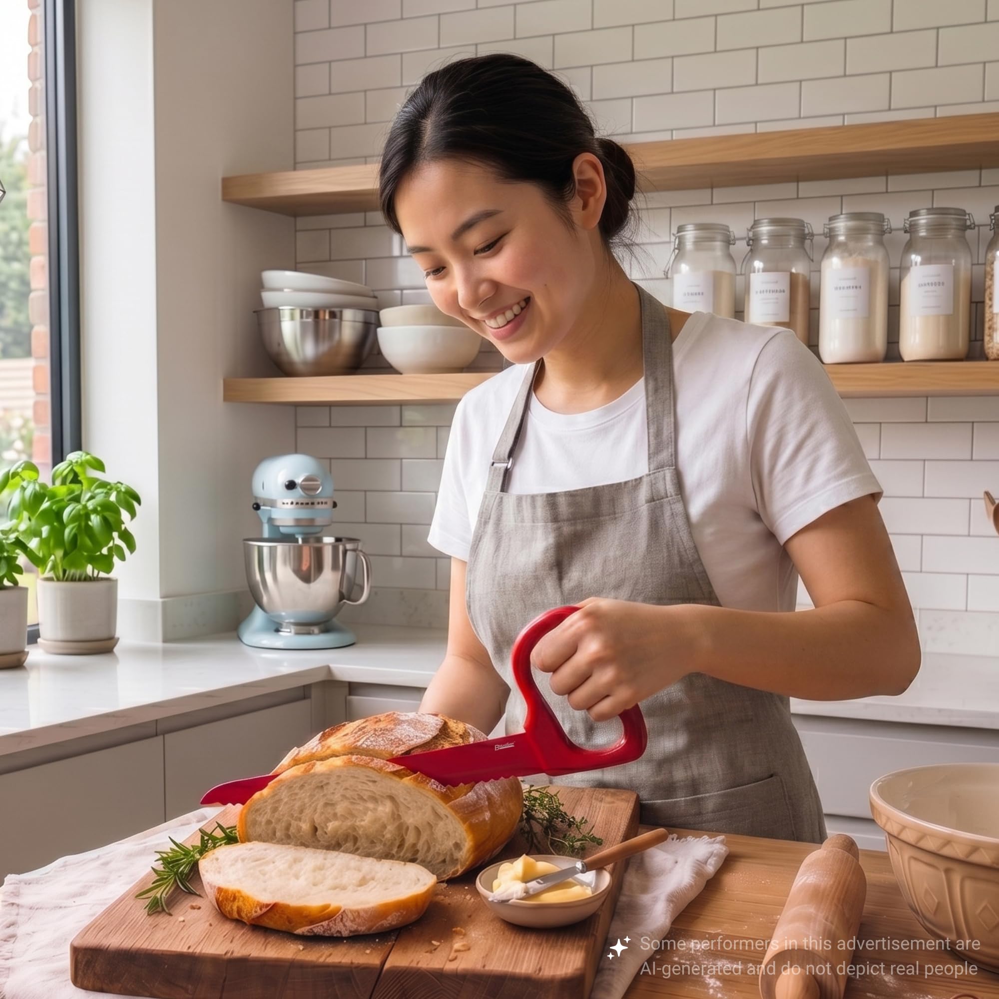 Sourdough Bread Knife - Serrated Blade -7 Sourdough Bread Knife - Serrated Blade -7
