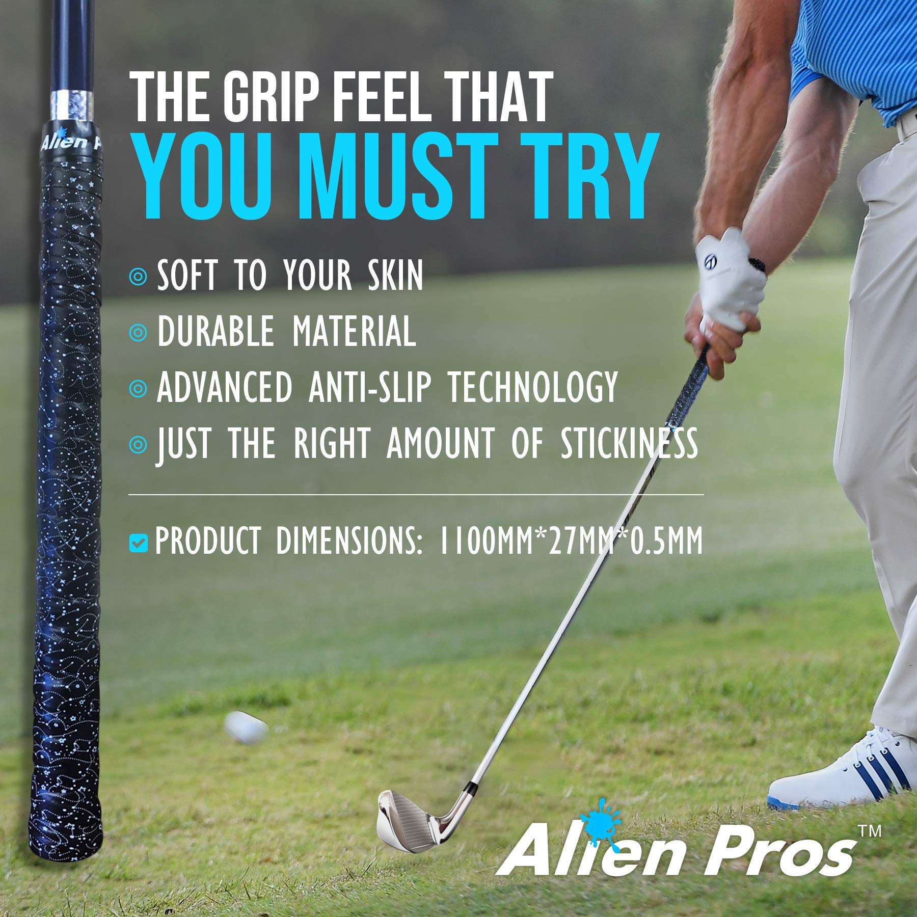 Amazon | Alien Pros ゴルフラッピングテープ（16個マジック）マジック