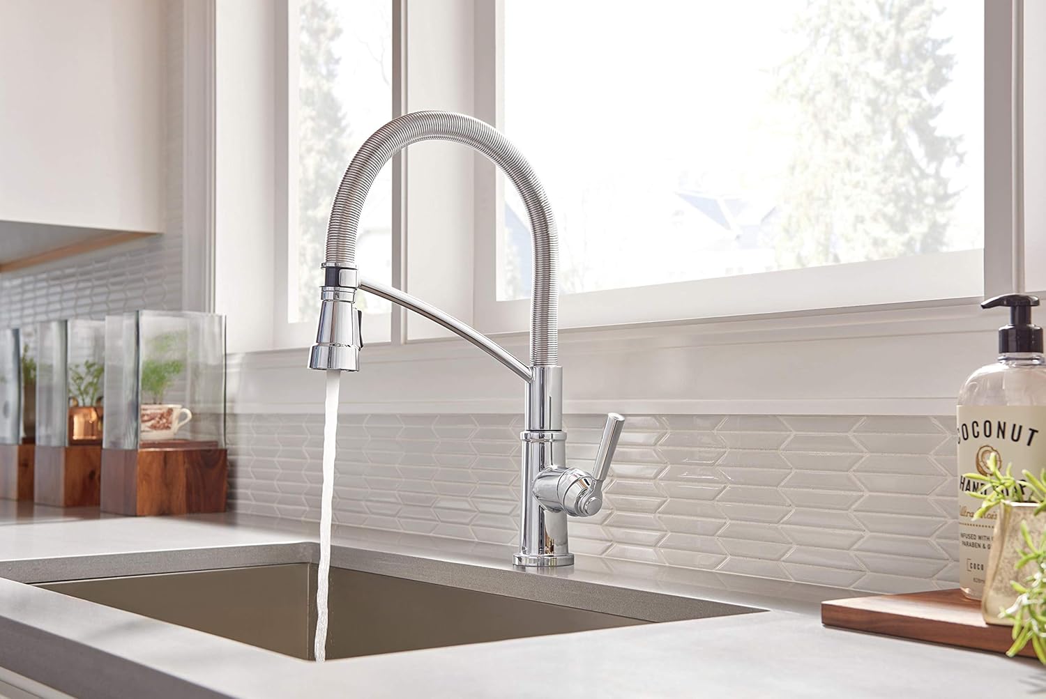 Lowest Price Peerless Westchester Single-Handle Spring Spout Kitchen Sink Faucet with Pull Down Sprayer, Chrome P7924LF Up To 40% OFF Peerless Westchester Single-Handle Spring Spout Kitchen Sink Faucet with Pull Down Sprayer, Chrome P7924LF